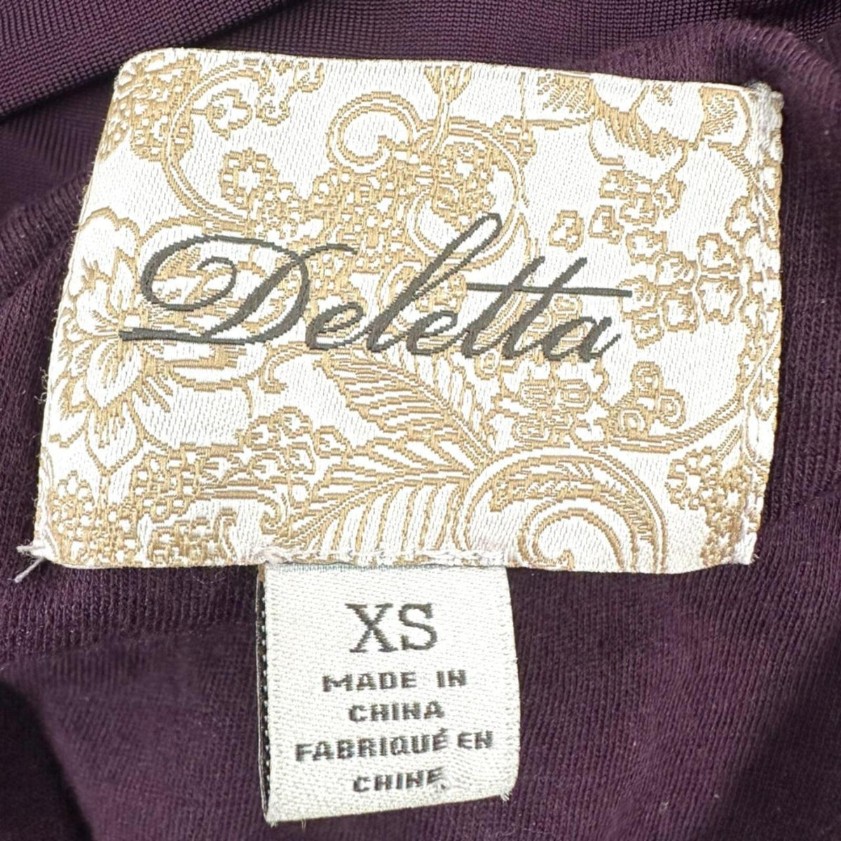 Anthropologie Deletta Grecian Sleeveless Top in Plum Elegant Pleated Peplum