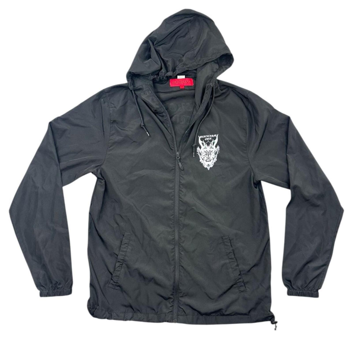 BlackCraft Cult The Destroyer Windbreaker Jacket Black Grunge