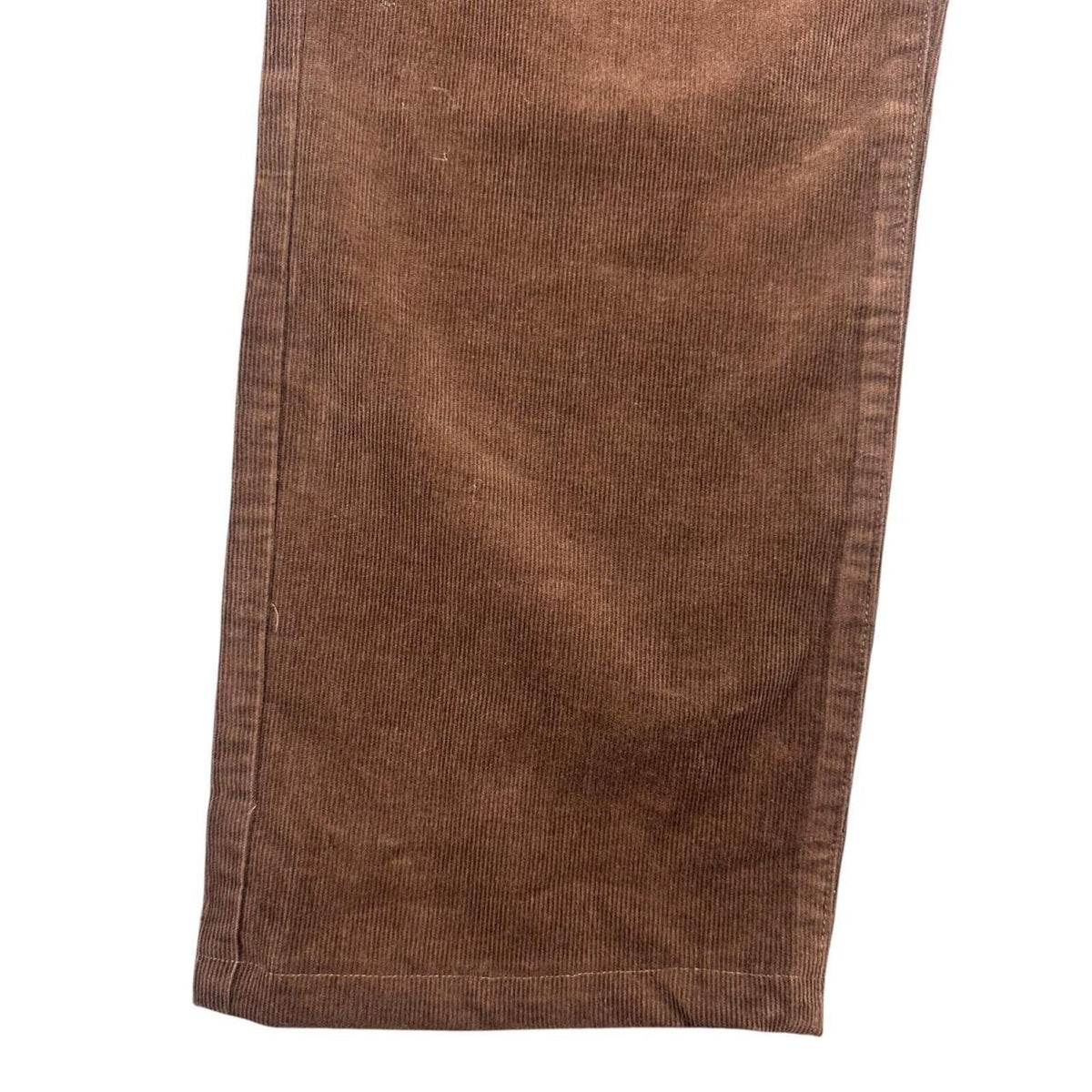 Coldwater Creek Brown Corduroy Pants High Rise Straight Leg