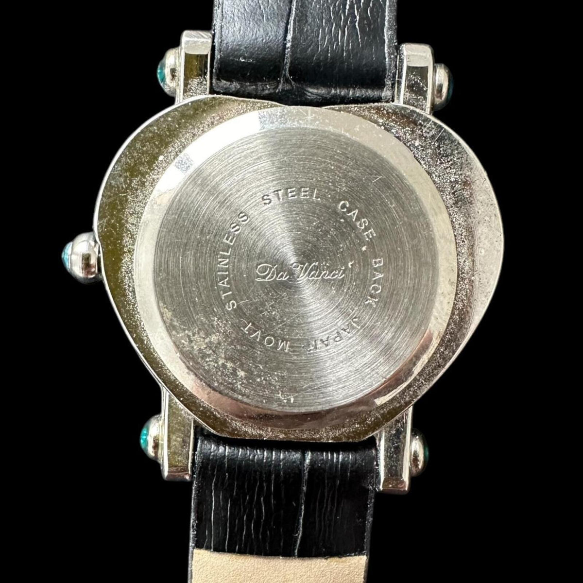 Da Vinci Heart Shaped Crystal Accent Watch