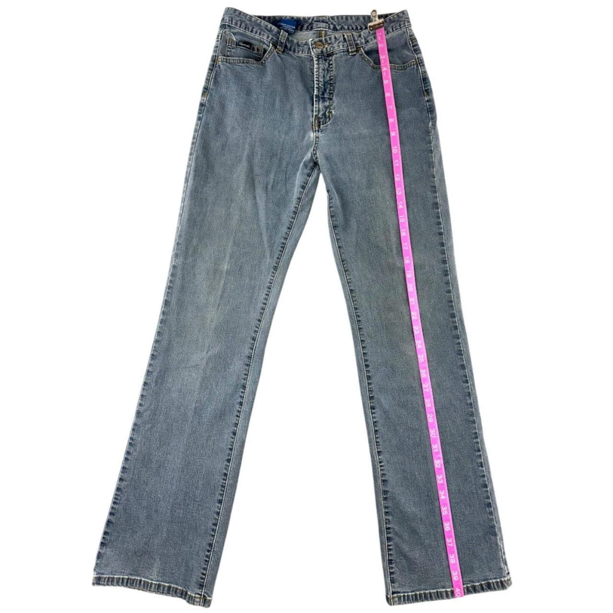 Façonnable Straight Leg Denim Jeans Classic Blue Vintage Inspired