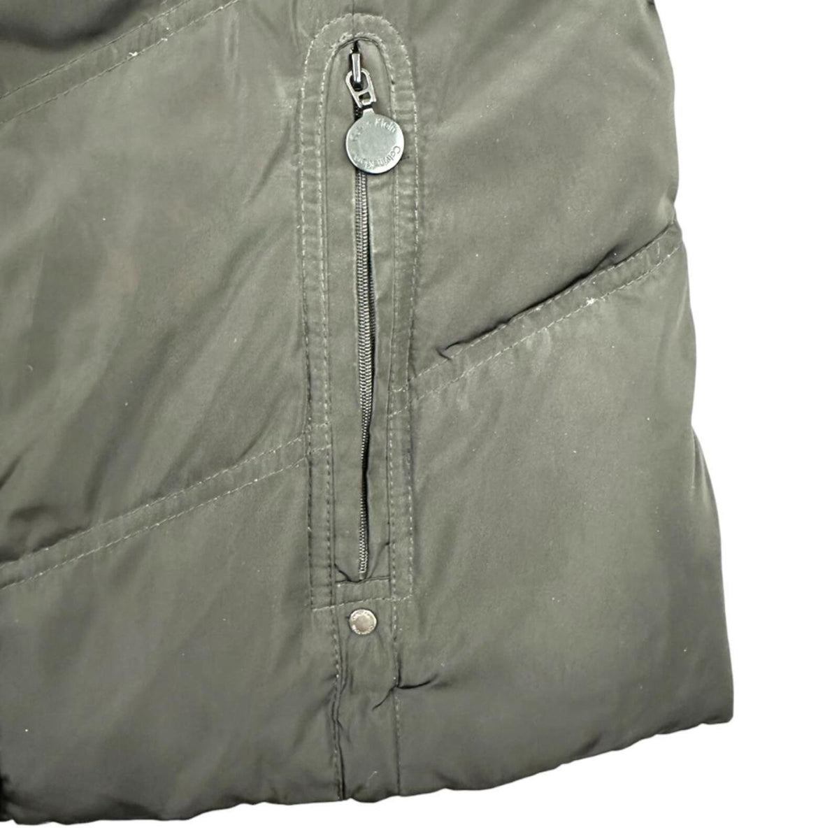 Calvin Klein Black Quilted Puffer Coat