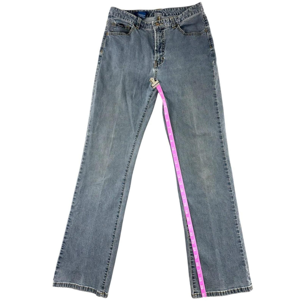 Façonnable Straight Leg Denim Jeans Classic Blue Vintage Inspired