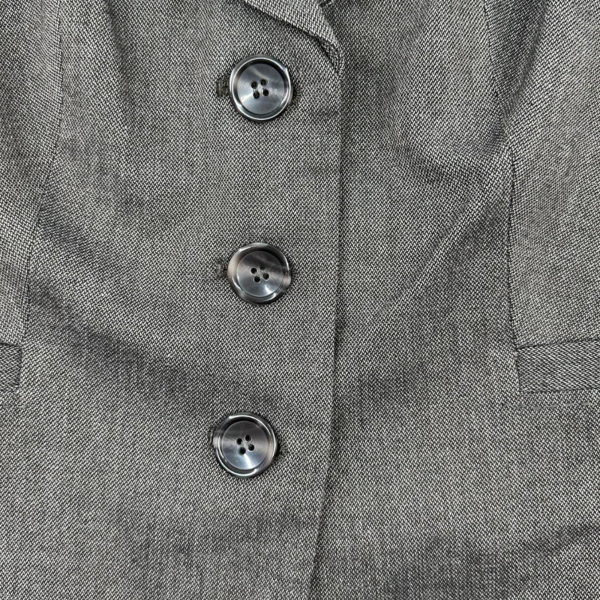 The Limited Classic Grey Tailored Blazer Three Button Fitted Suit