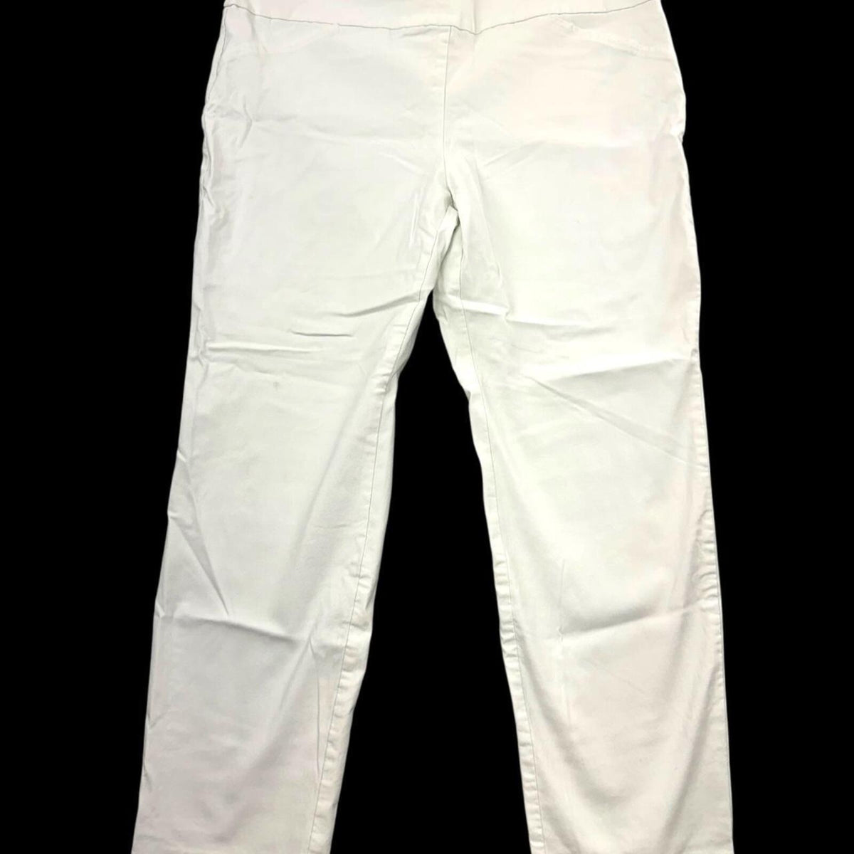 Charter Club White Ankle Pants Slim Fit