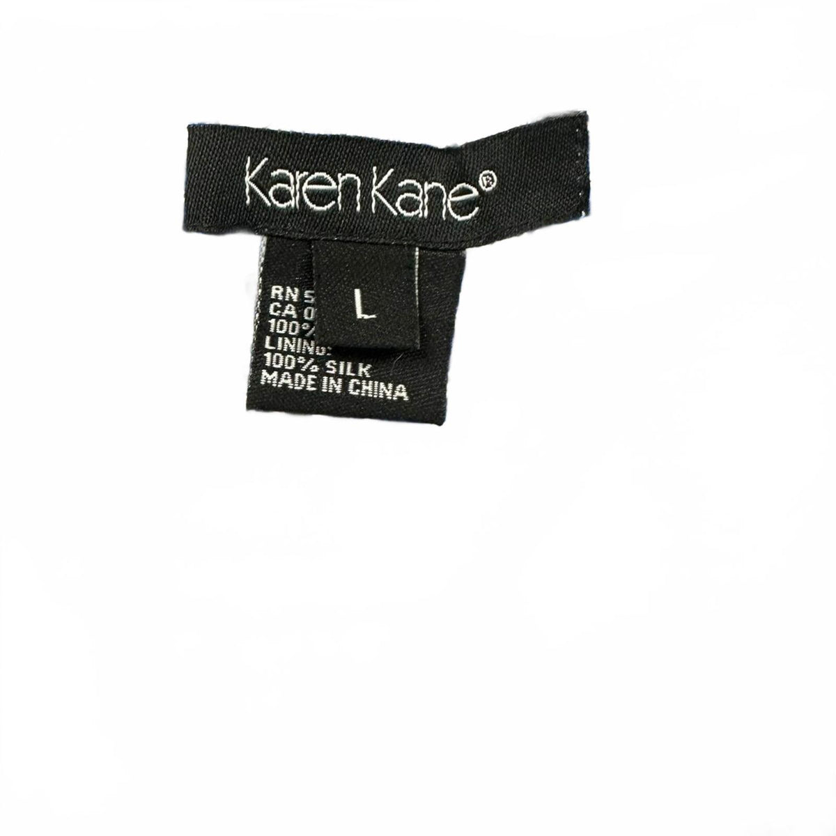Karen Kane Floral Silk Tie Front Top Size Large