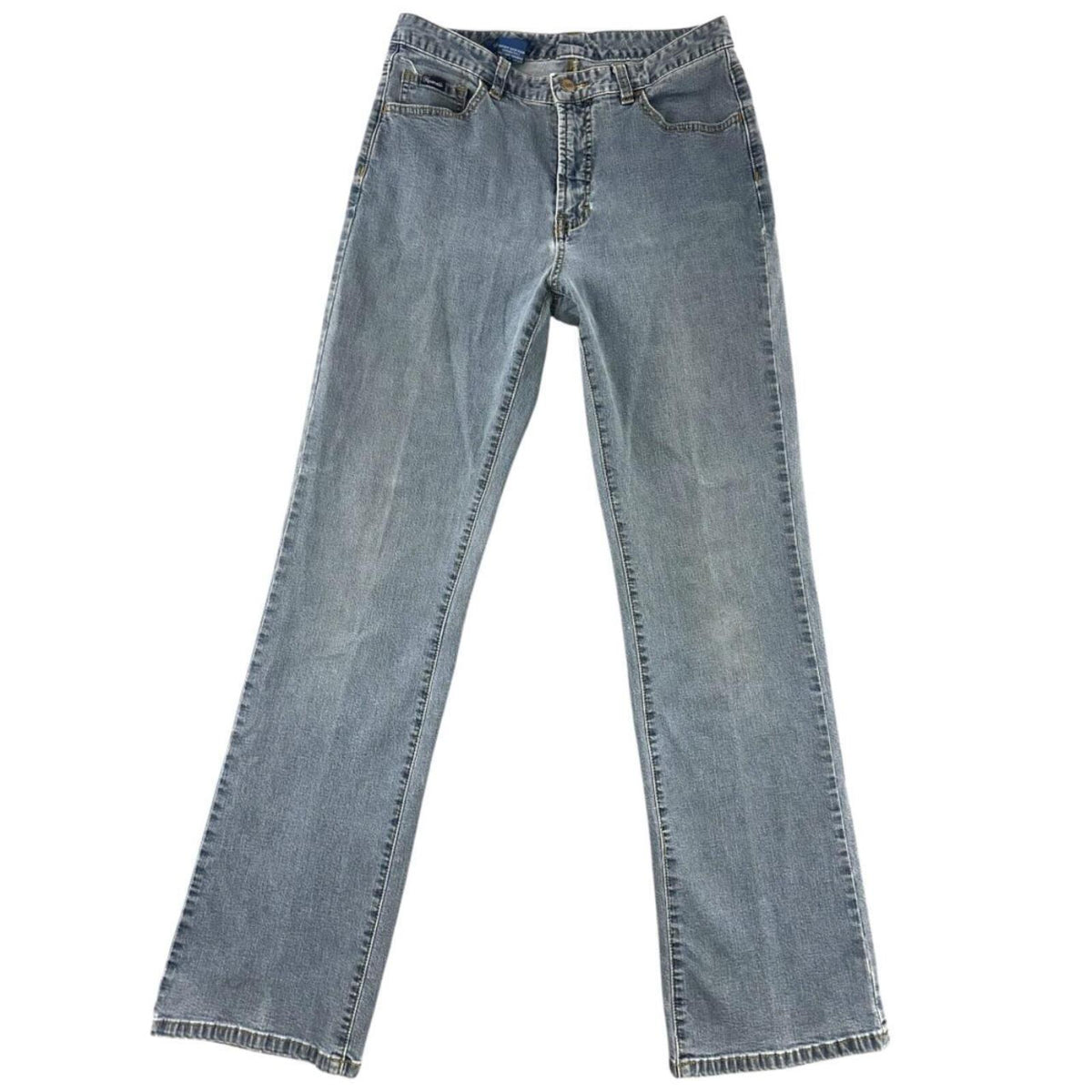 Façonnable Straight Leg Denim Jeans Classic Blue Vintage Inspired