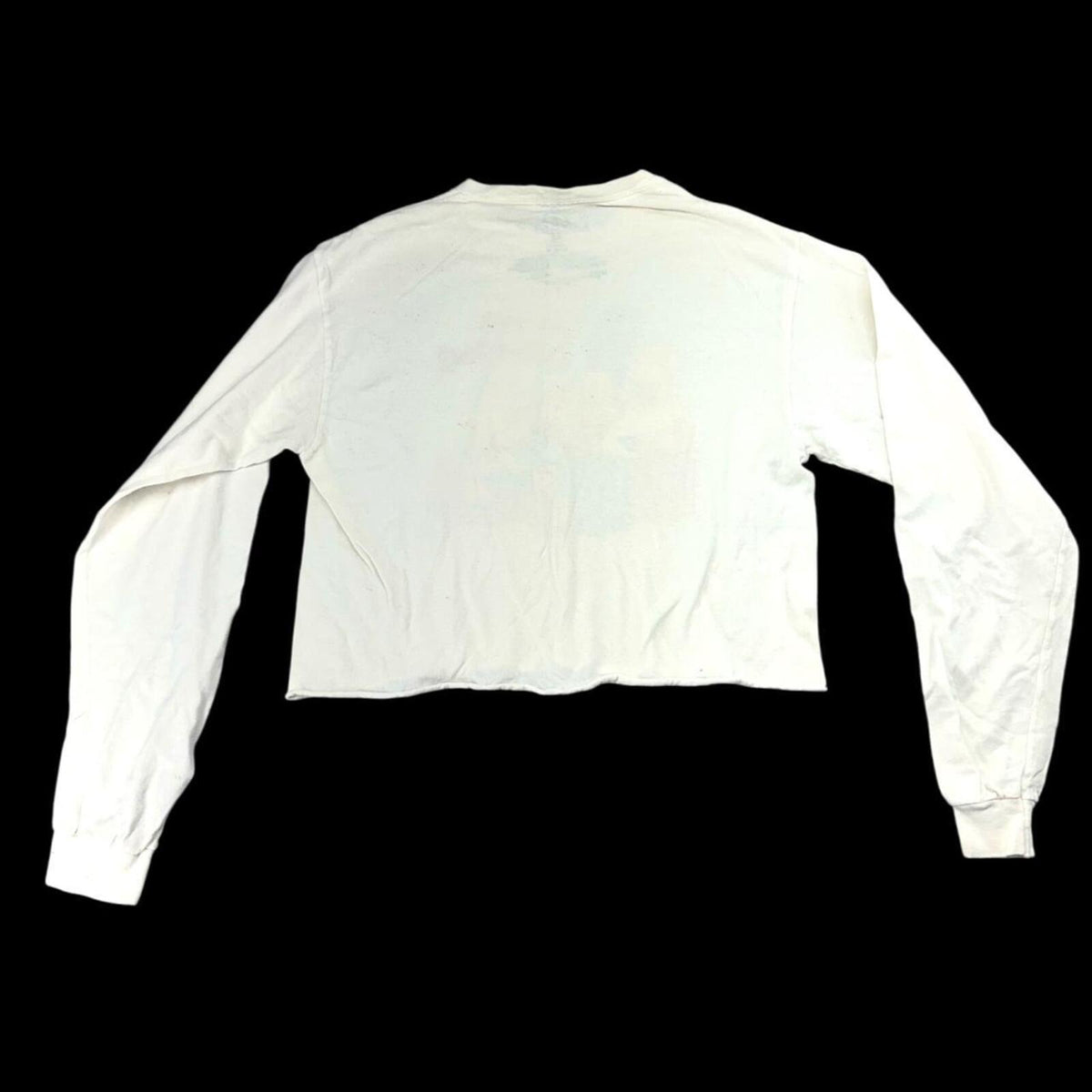 The Simpsons White Long Sleeve Graphic Tee Y2K Casual Bohemian