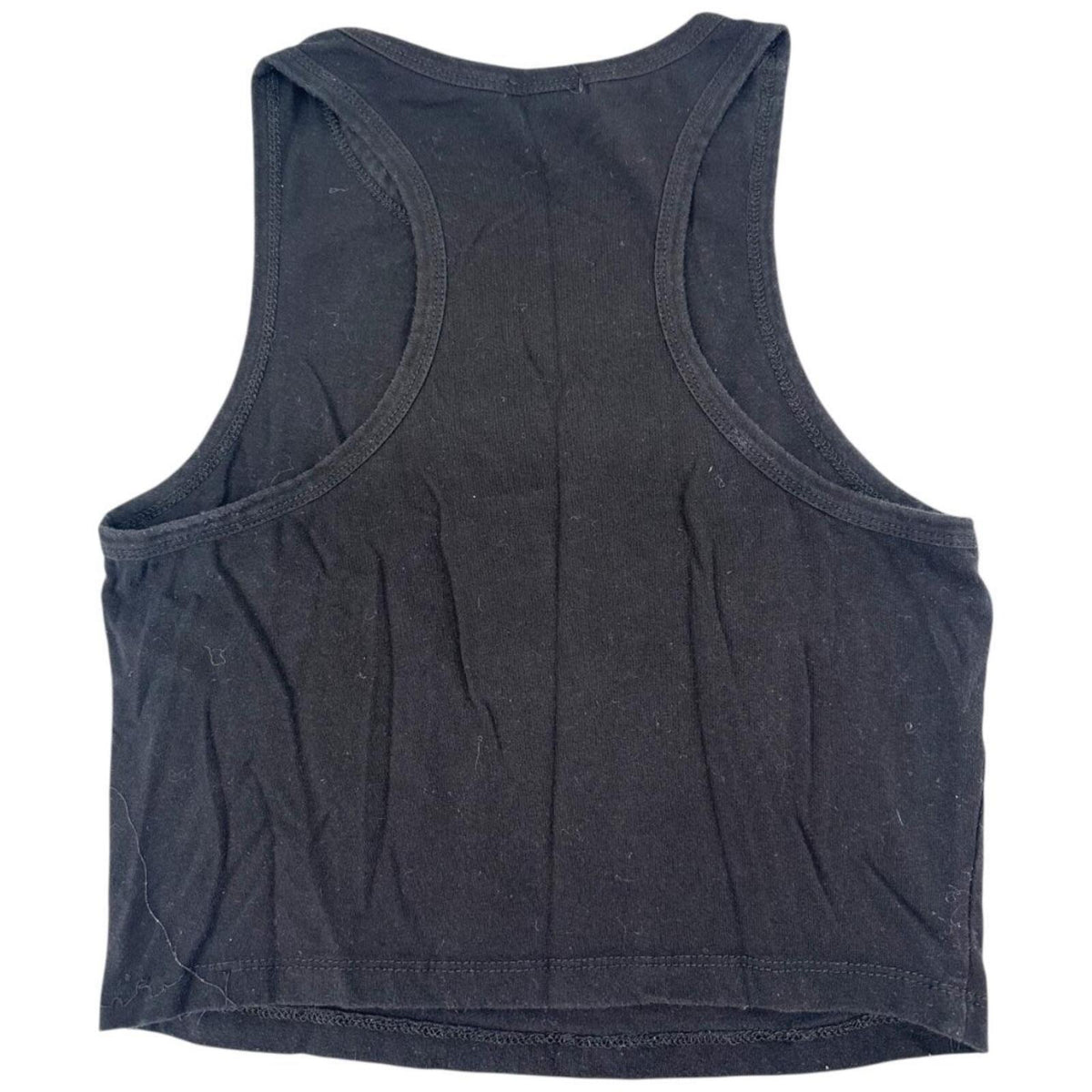 Bozzolo by Fashion Nova Black Cropped Tank Top Minimalist Casual Preppy