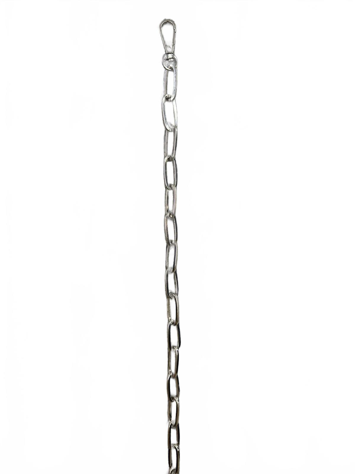 Silver Chain Belt Accessory