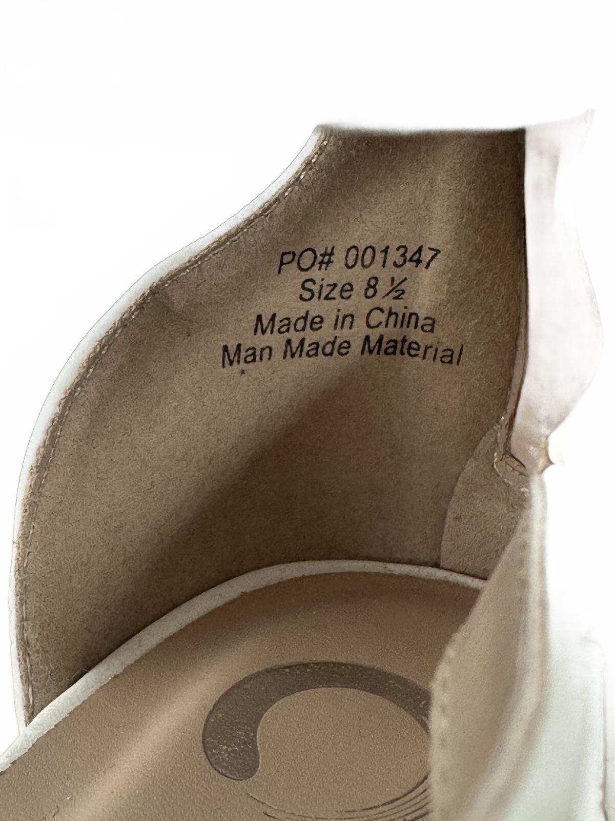 White Strappy Cork Wedge Sandals Casual Summer Minimalist Coquette