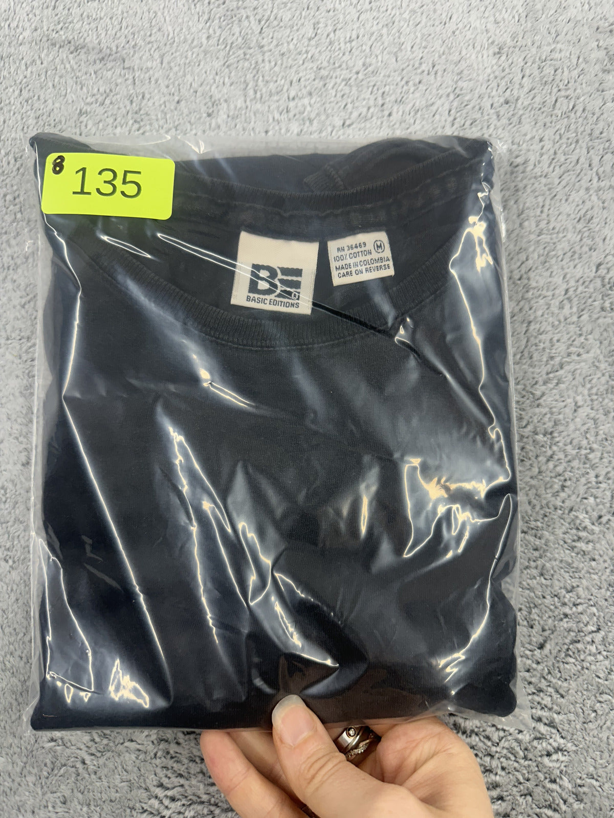 Basic Editions Classic Black Sleeveless Tank Top