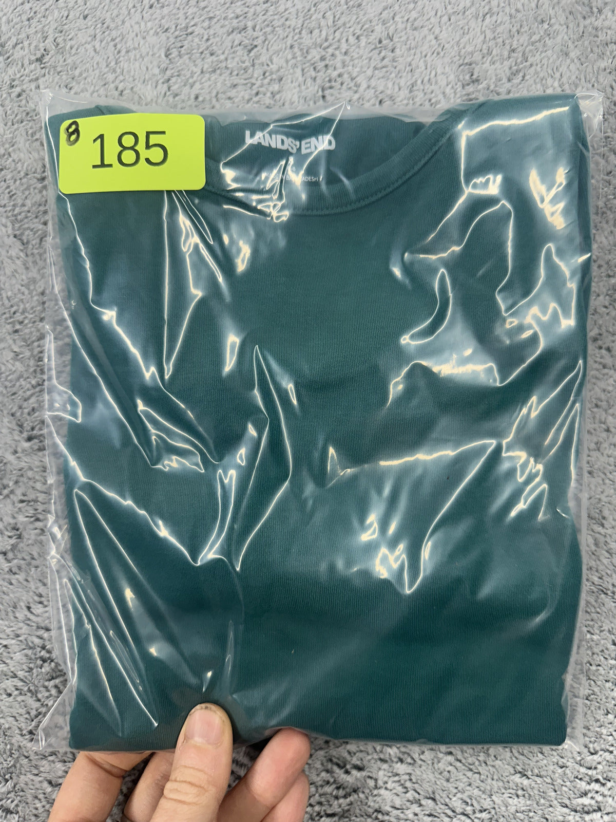 Lands' End Classic Green Tank Top