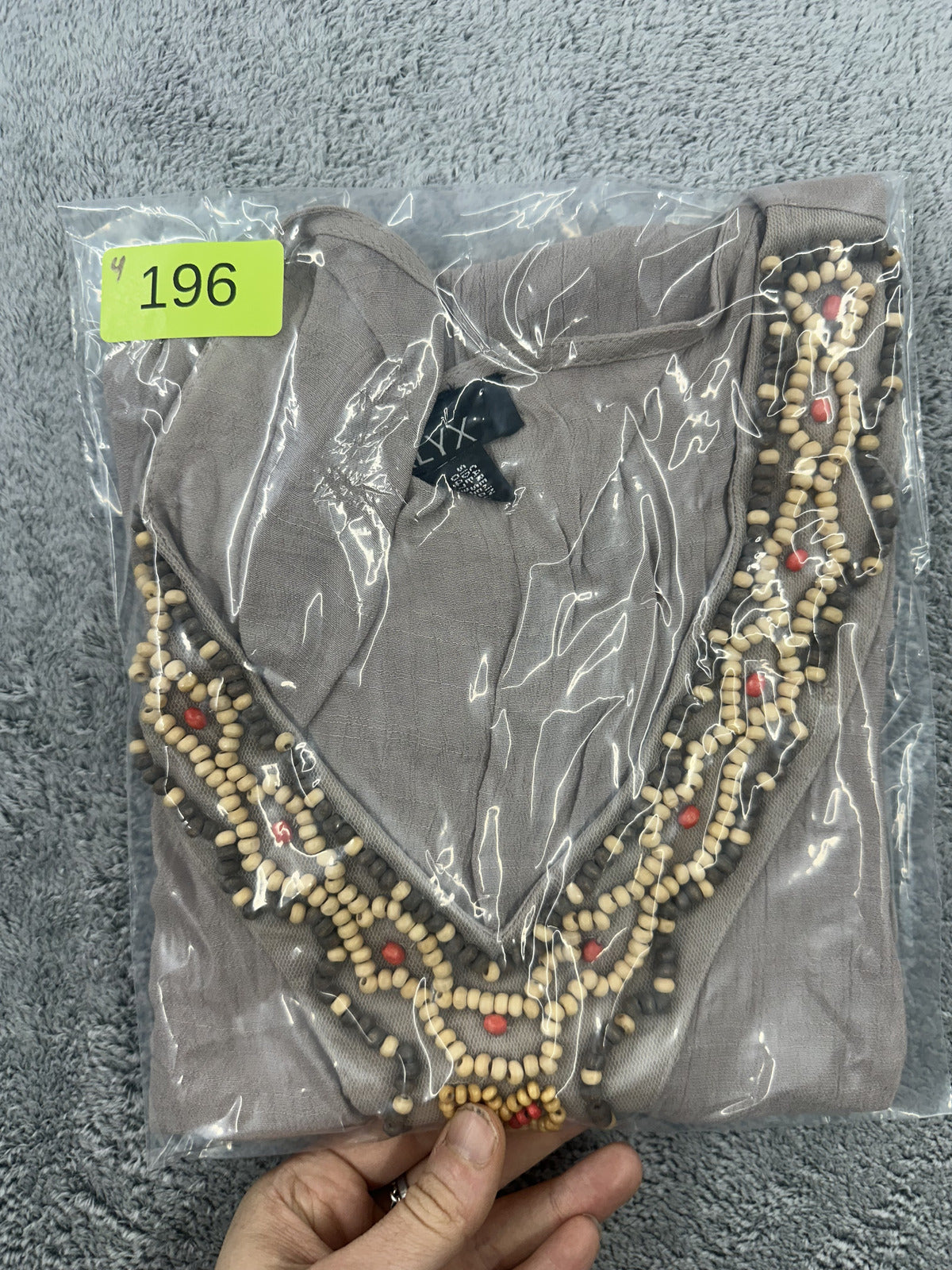 Alyx Beaded Embellished V Neck Sleeveless Top