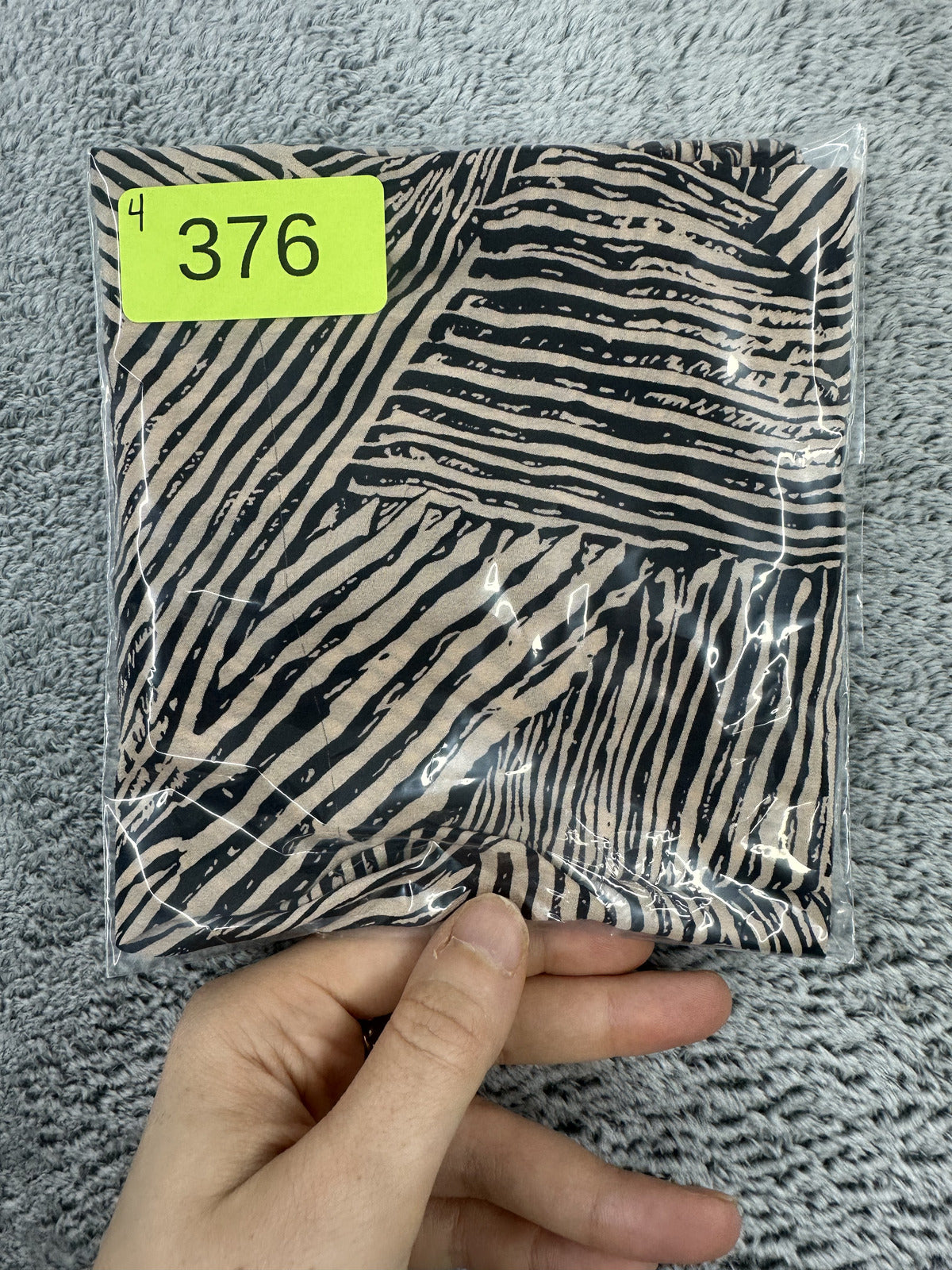 Silence + Noise Abstract Print Tank Top in Beige and Black Artistic Modern
