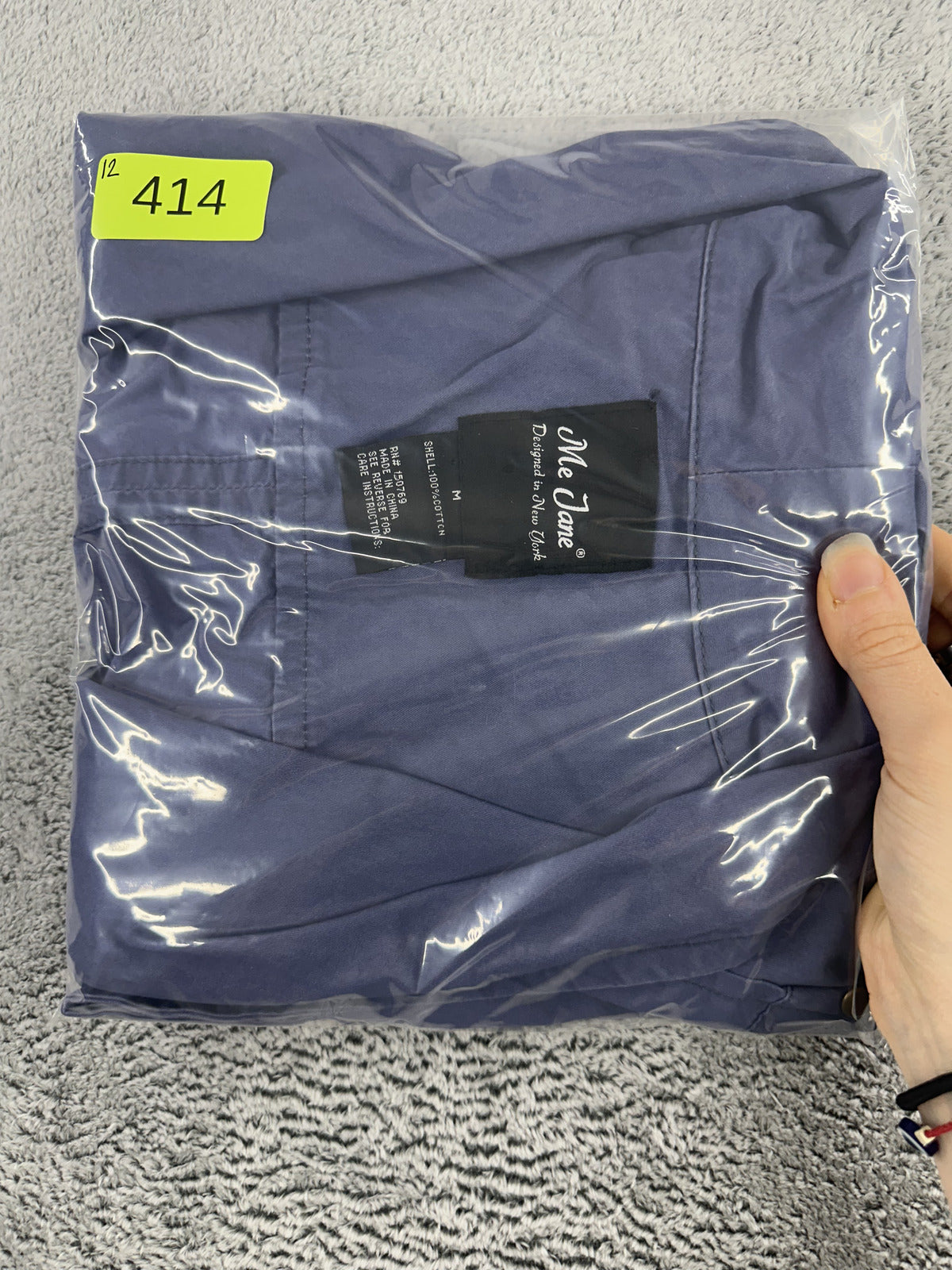 Me Jane Vintage Blue Utility Vest Casual Streetwear Cotton Drawstring