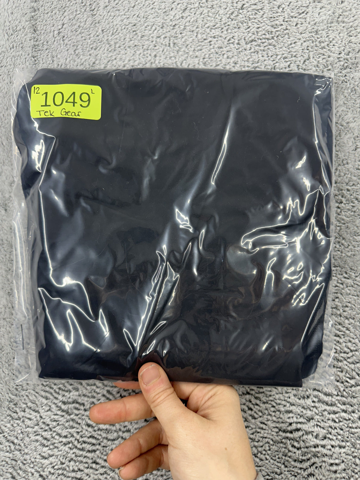 Tek Gear Black Ultrastretch High Waisted Leggings Sporty