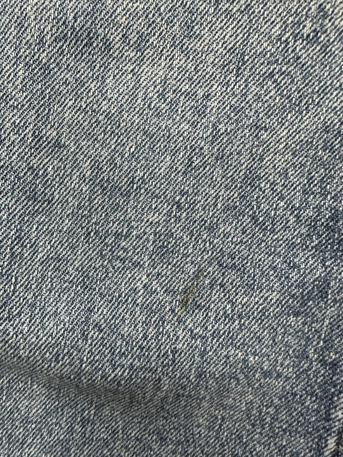 H&M High Waist Flared Blue Denim Jeans with Side Slits Vintage Retro Style