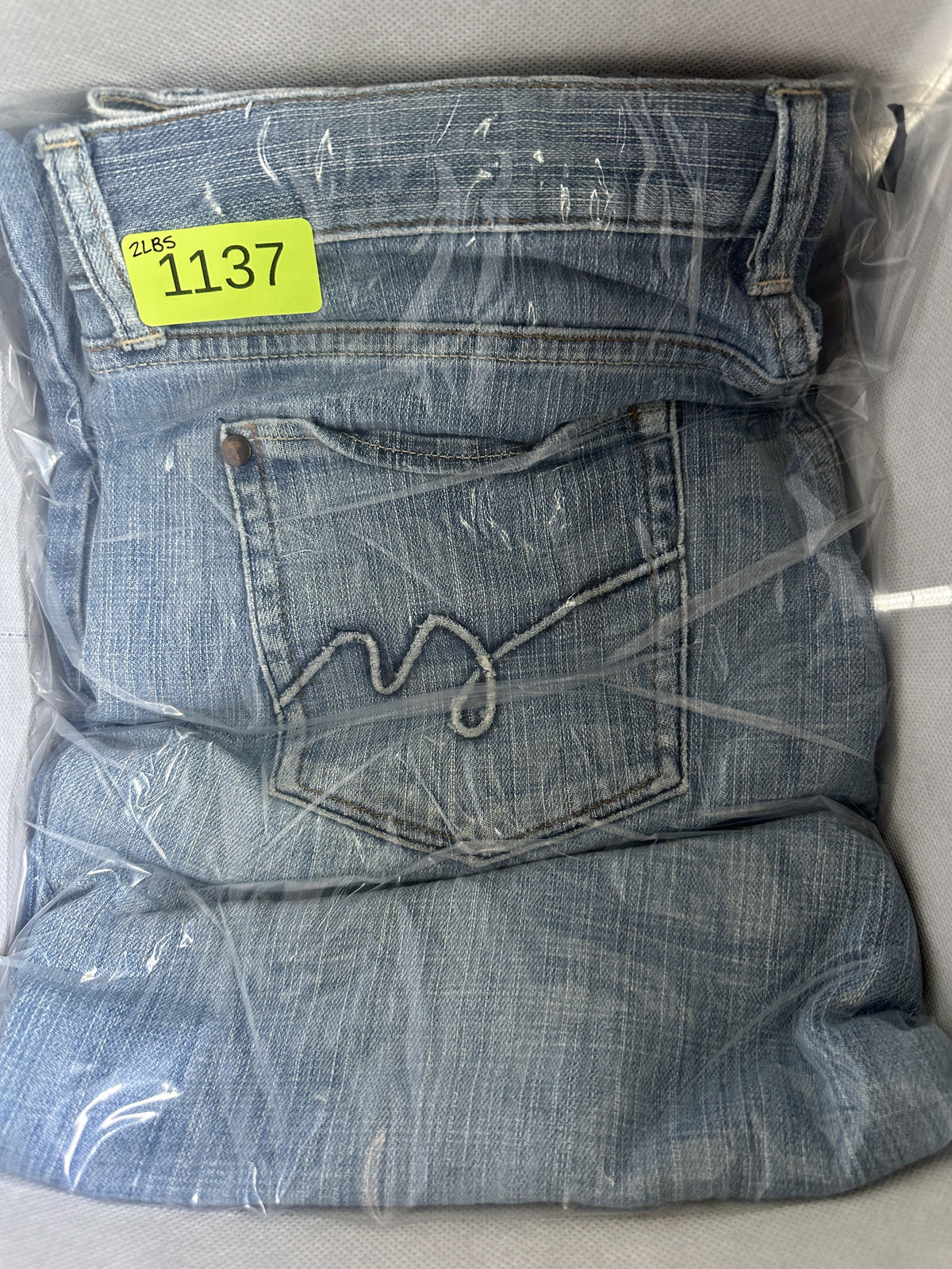 Mossimo Light Wash Y2K Bootcut Jeans with Signature M Embroidery