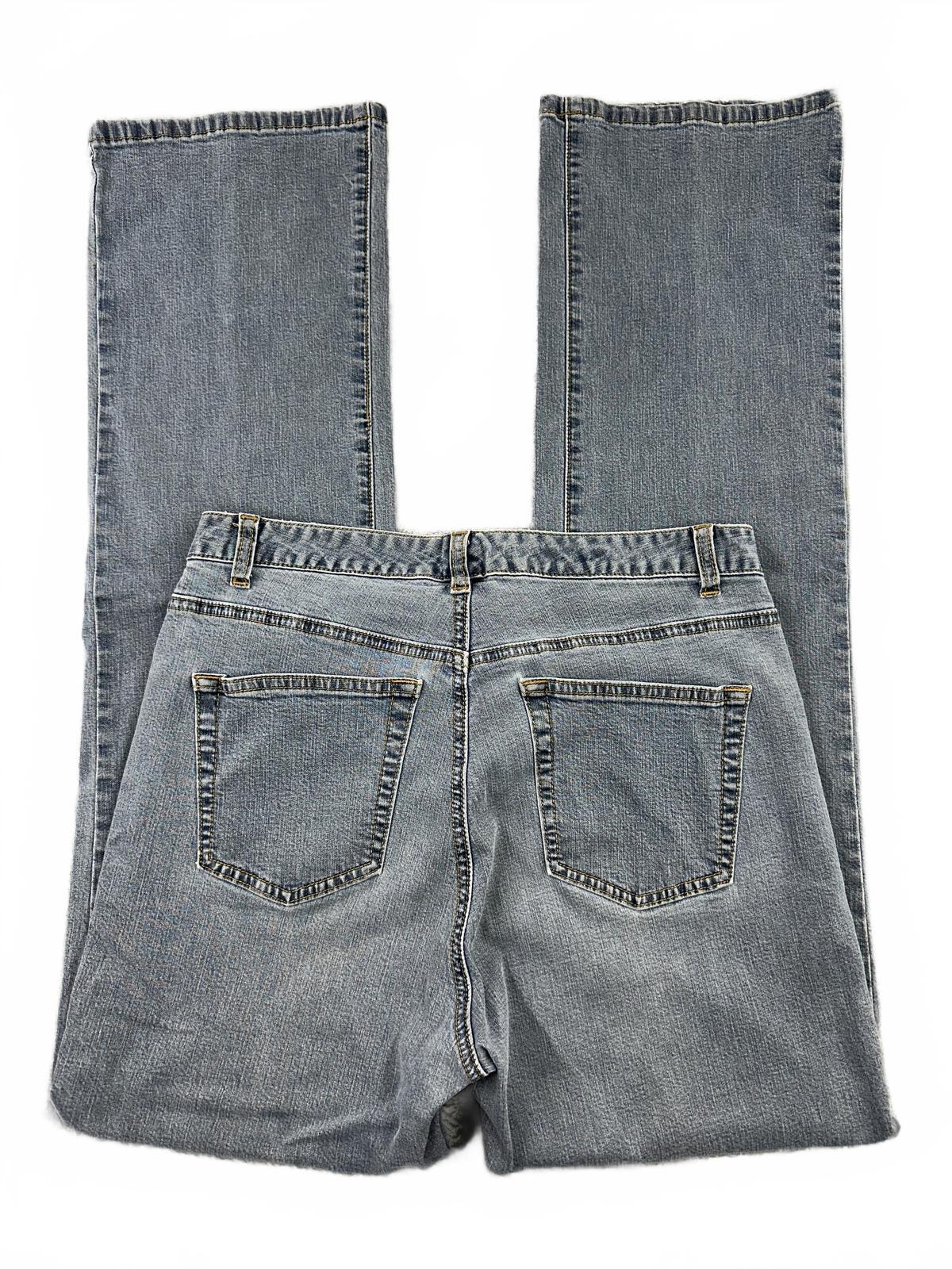 Façonnable Straight Leg Denim Jeans Classic Blue Vintage Inspired
