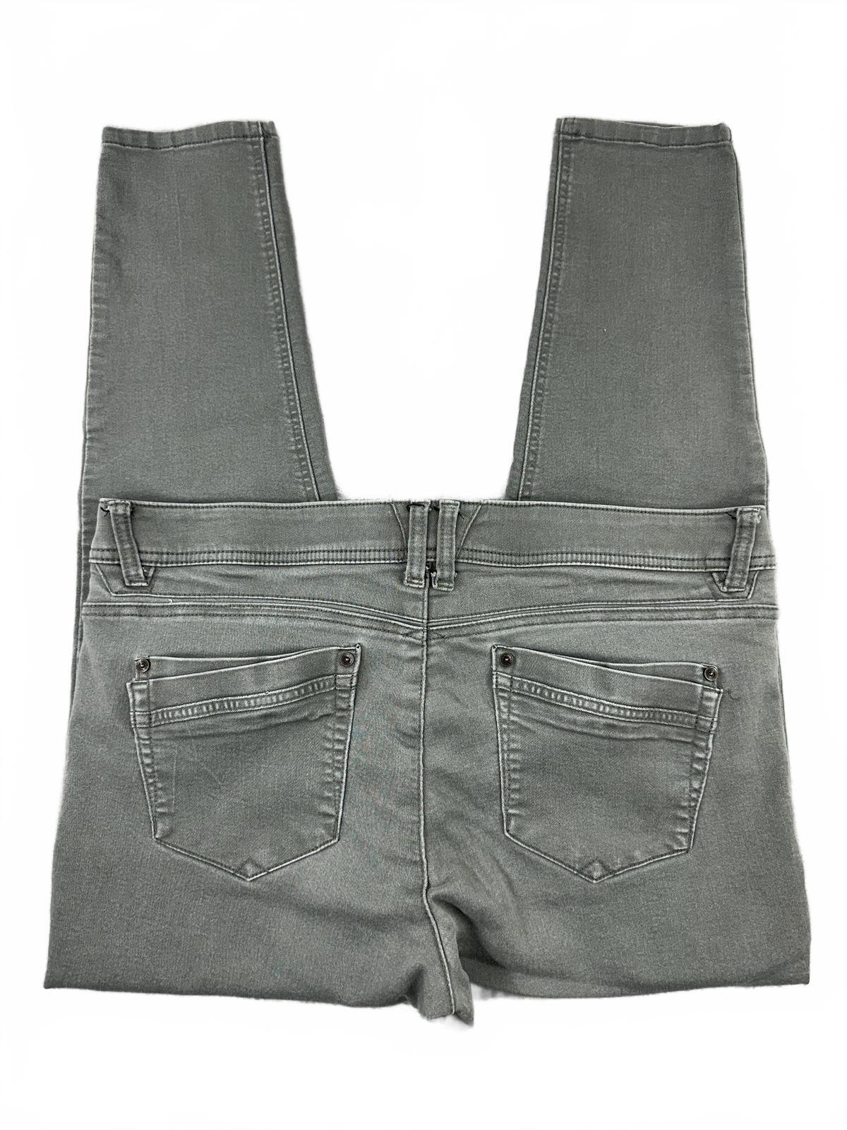 Democracy Absolution Skinny Jeans in Sage Green Y2K Indie Bohemian