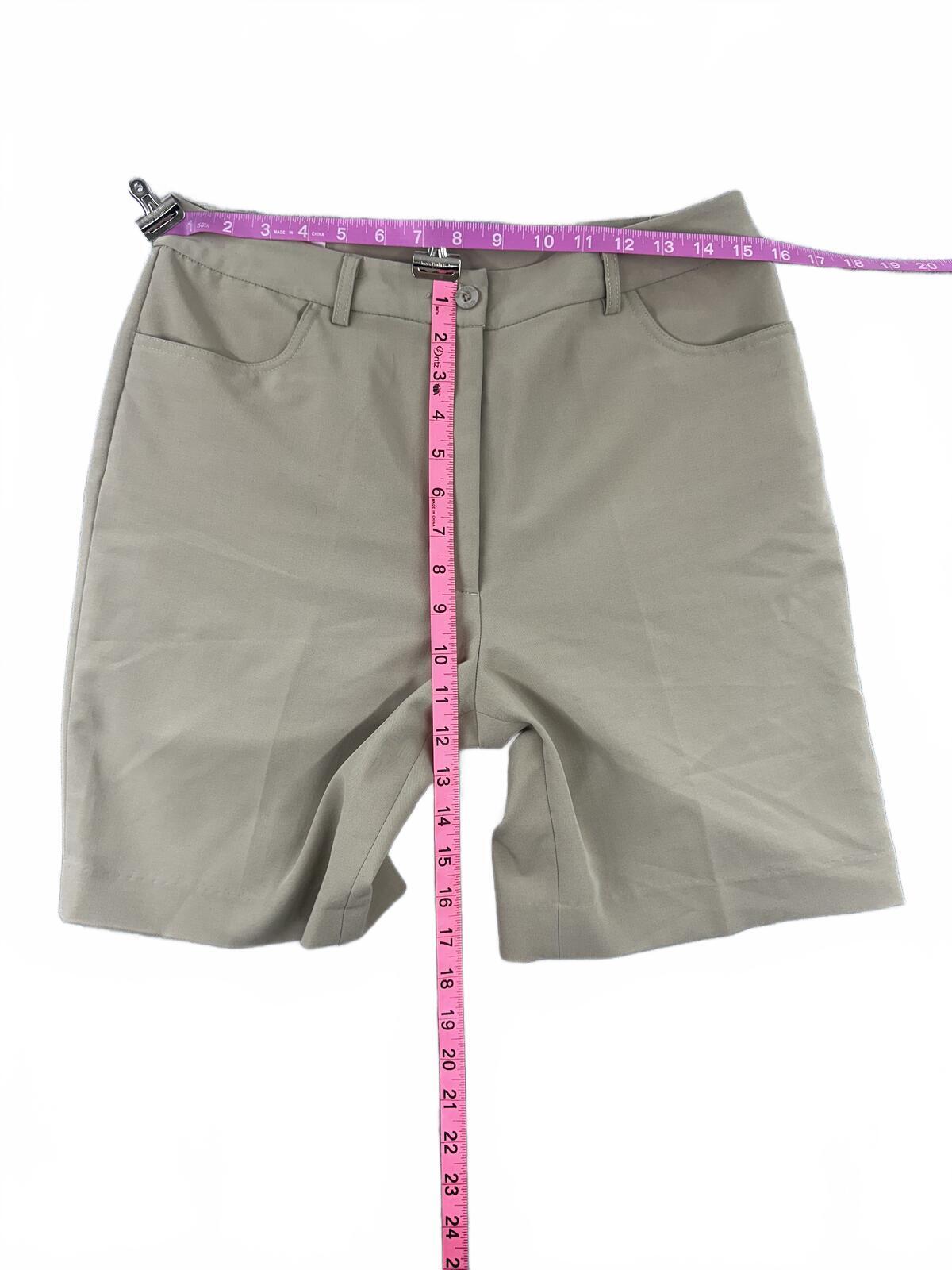 Monterey Club Classic Khaki Shorts Casual Minimalist Everyday Wear