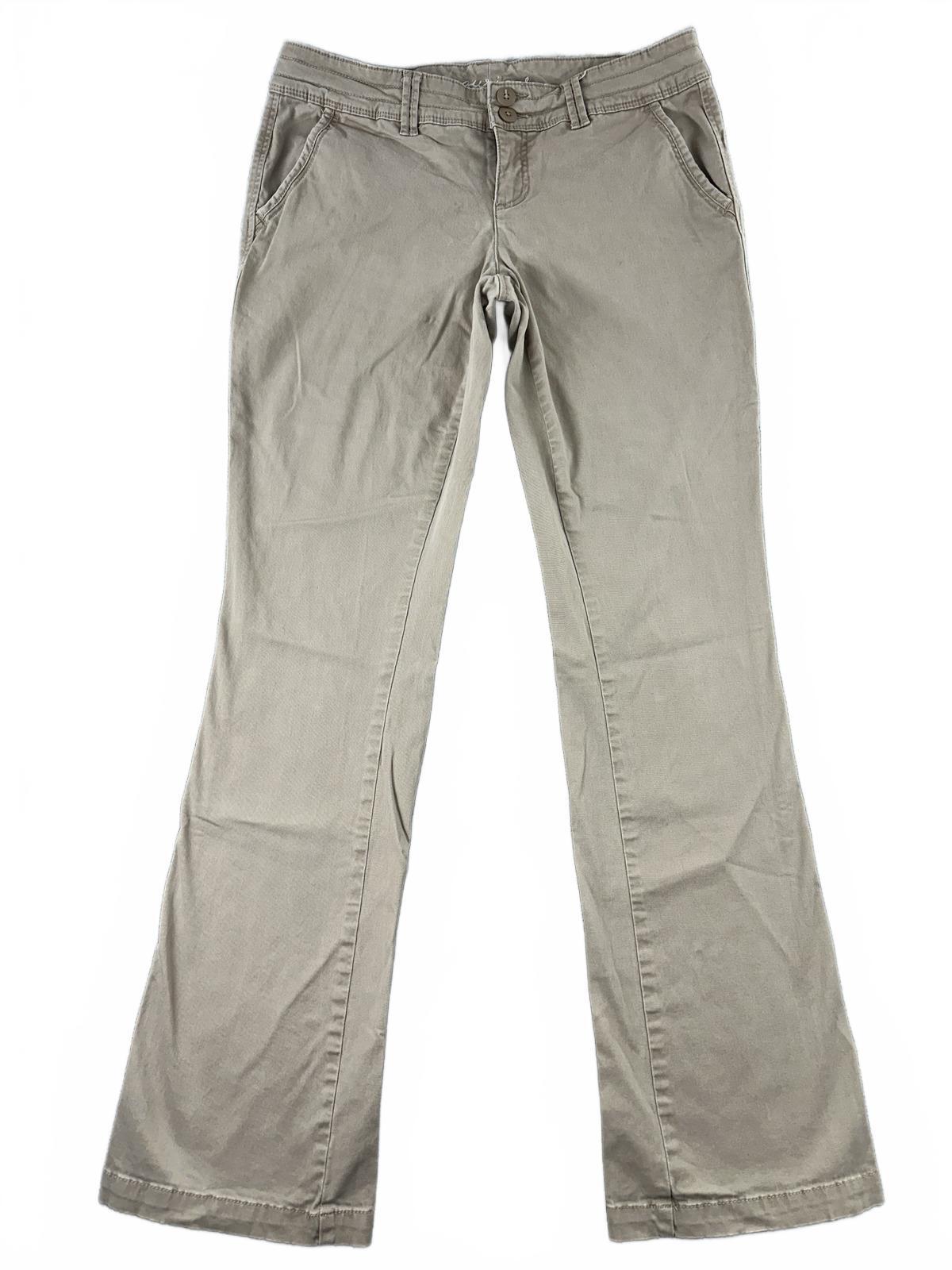 Maurice's Beige Bootcut Pants 90s Casual Office