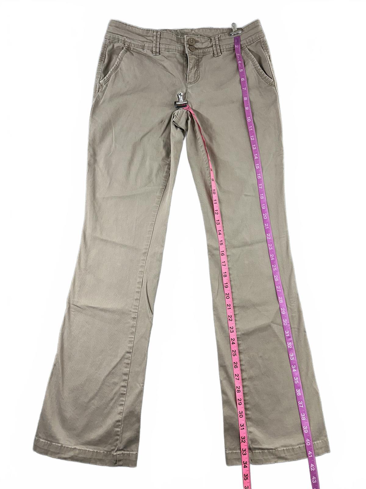 Maurice's Beige Bootcut Pants 90s Casual Office