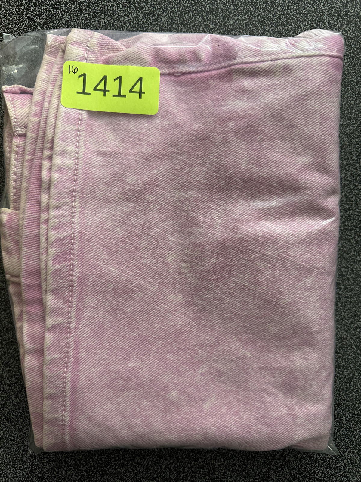 Celebrity Pink Asymmetrical Wrap Mini Skirt Pink Acid Wash Vintage Y2K