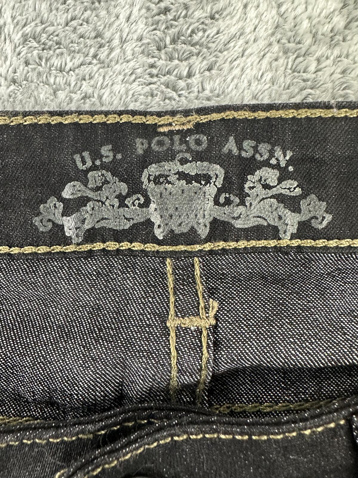 U.S. Polo Assn. Black Bootcut Jeans Classic Retro Denim