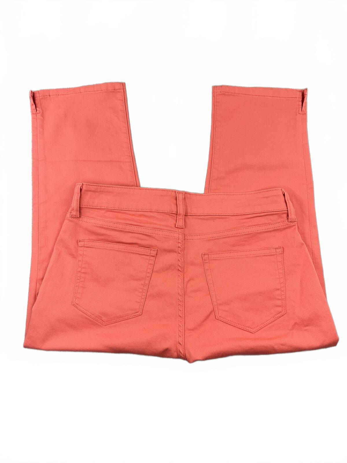 NWT St. John's Bay Coral Capri Pants Casual Preppy Summer