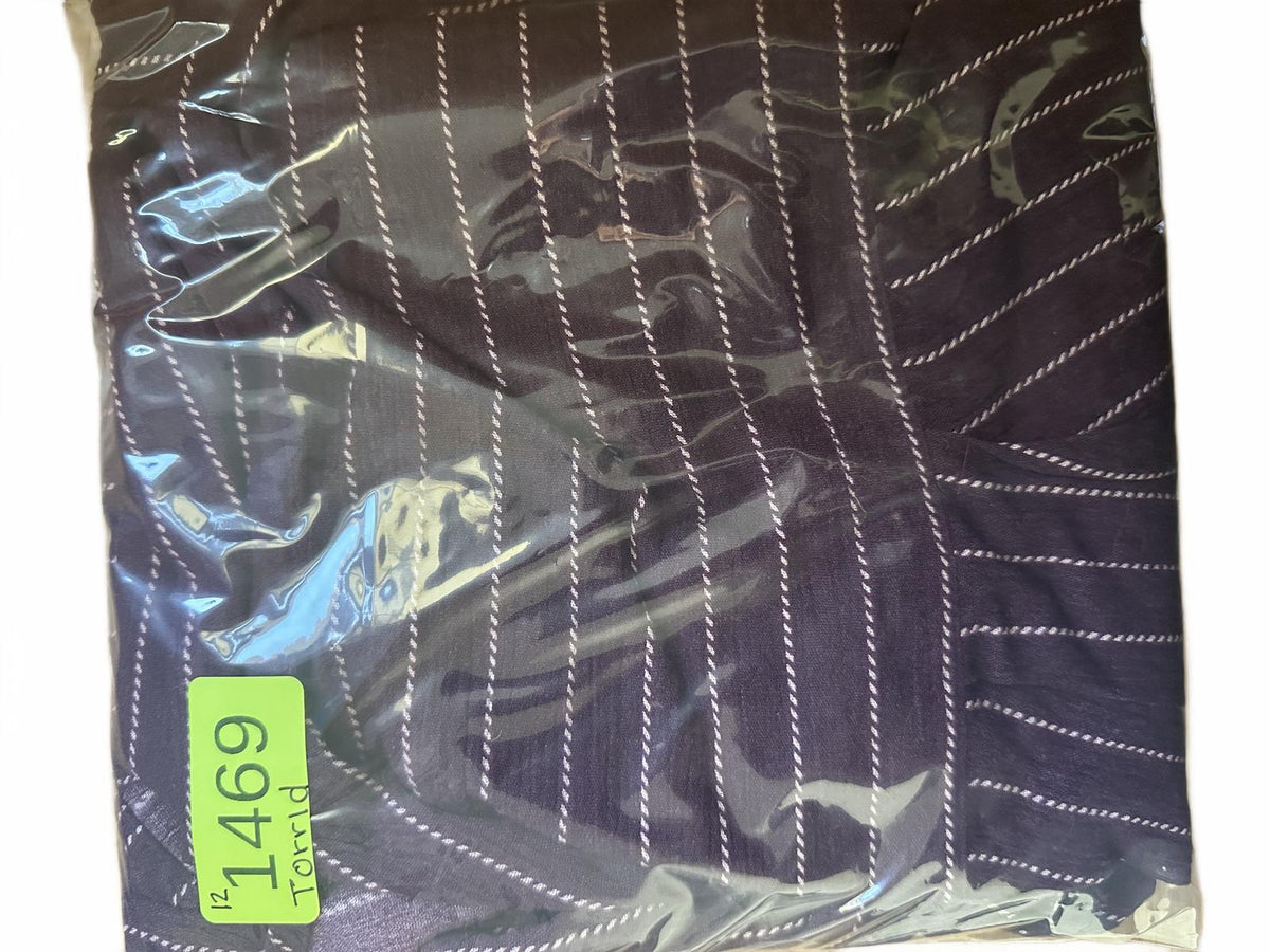 NWT Torrid Gauze Open Front Shirt Kimono Potent Purple