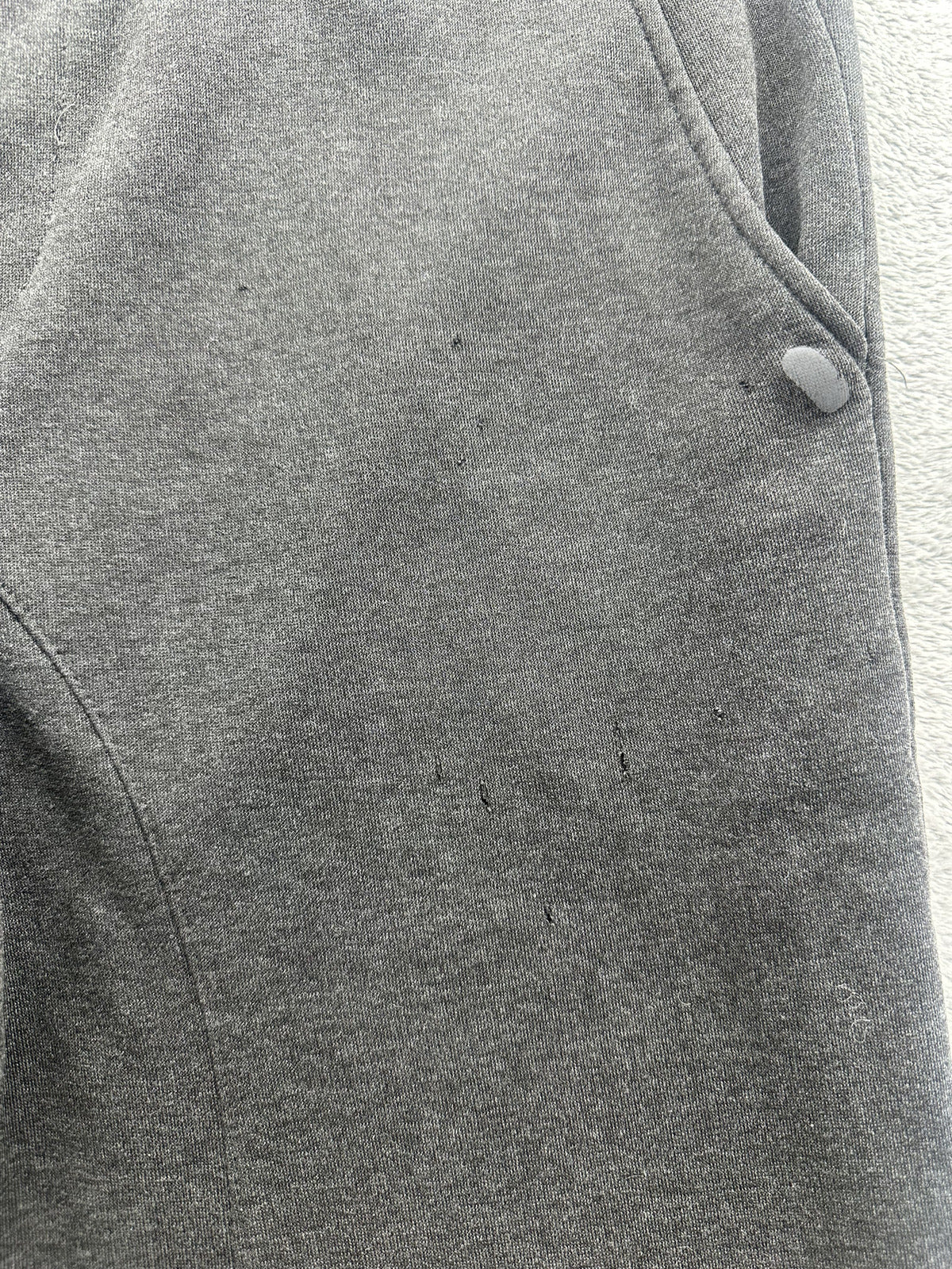 Cozy Black/ Dark Gray Jogger Sweatpants Casual Athleisure