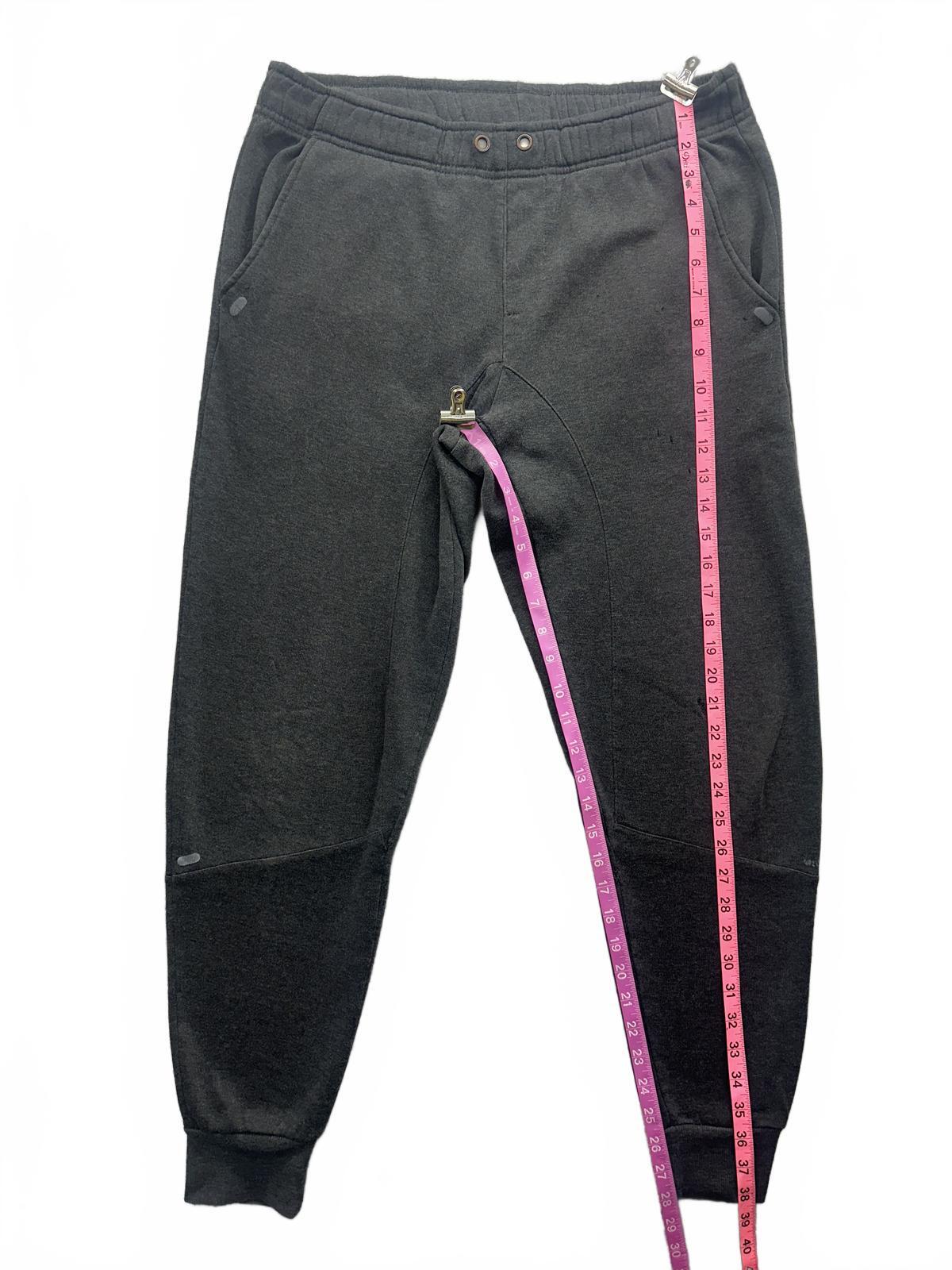 Cozy Black/ Dark Gray Jogger Sweatpants Casual Athleisure