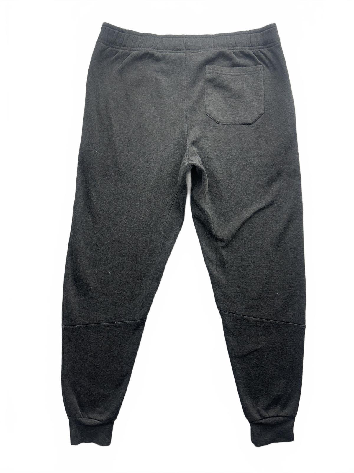 Cozy Black/ Dark Gray Jogger Sweatpants Casual Athleisure