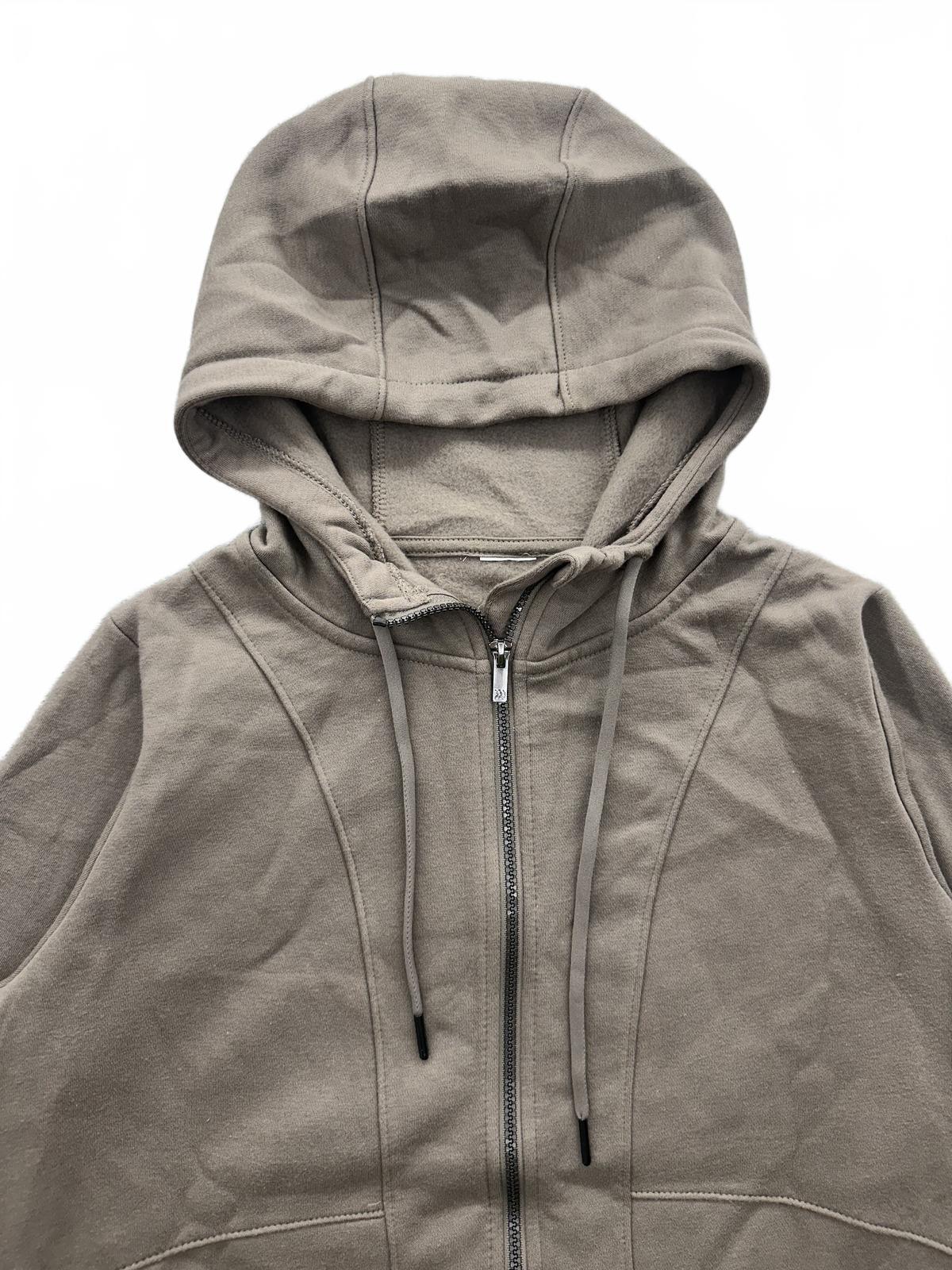 All in Motion Taupe Zip Up Hoodie Casual Cozywear