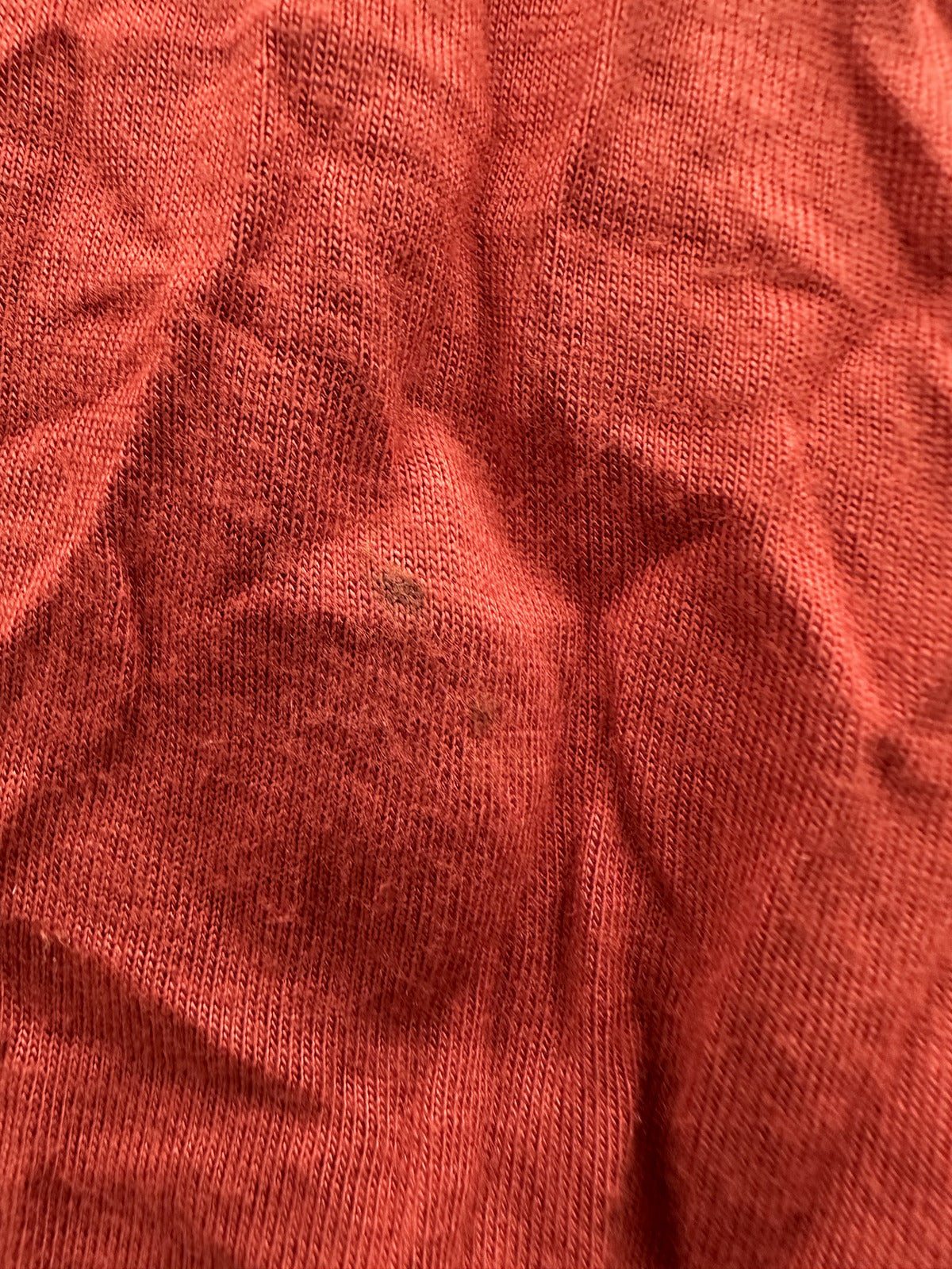 Apt. 9 Rust Orange Embellished Bohemian Top