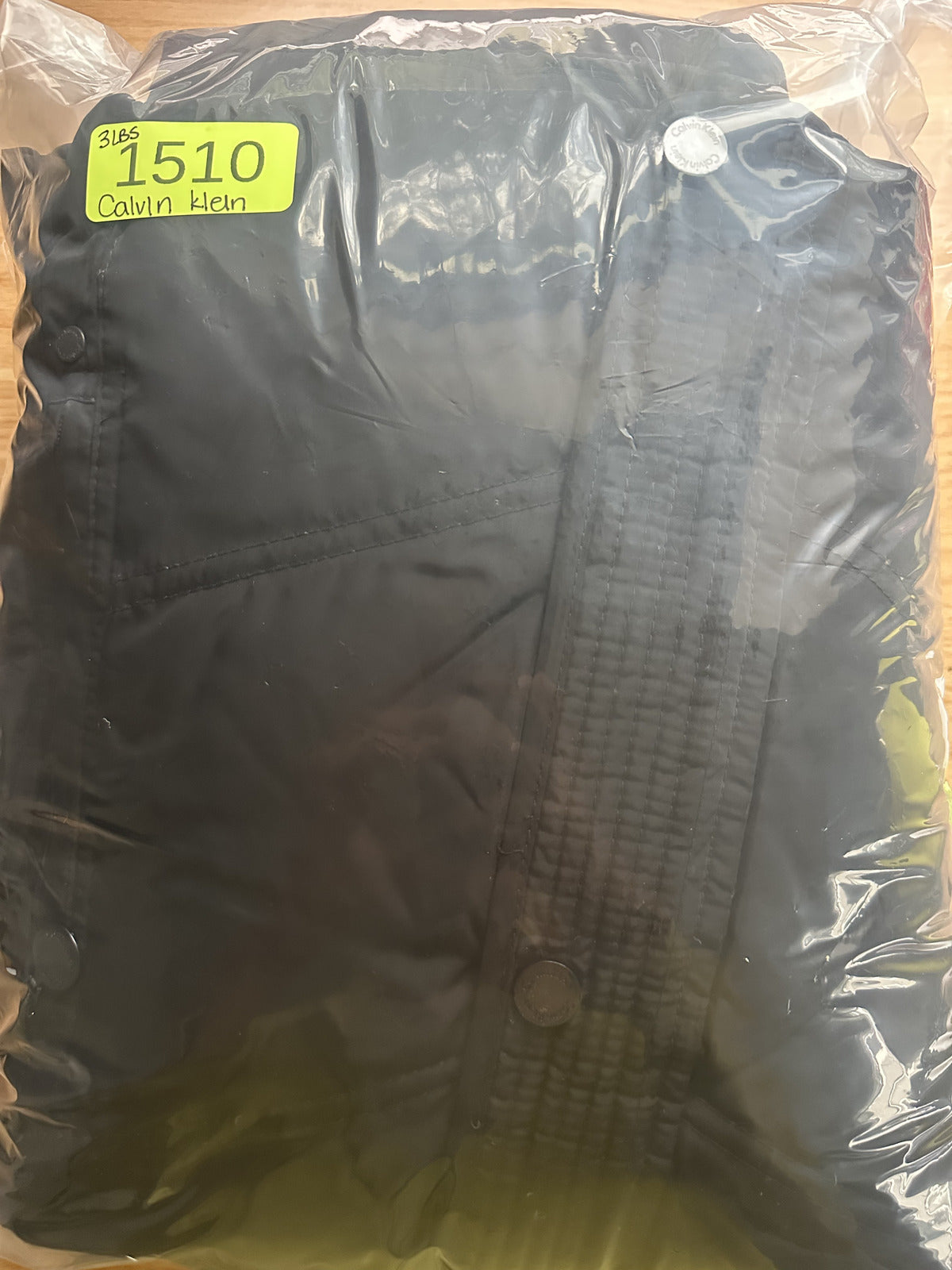 Calvin Klein Black Quilted Puffer Coat