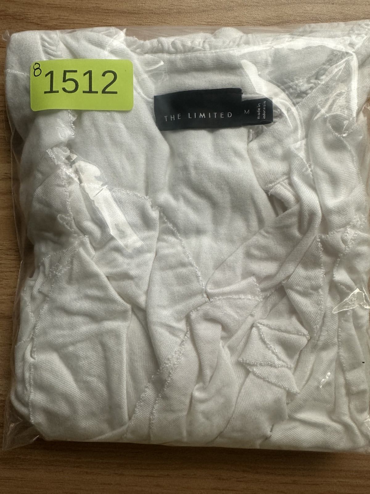 The Limited White Sleeveless Ruffle Blouse Y2K Office Siren Coquette Girl