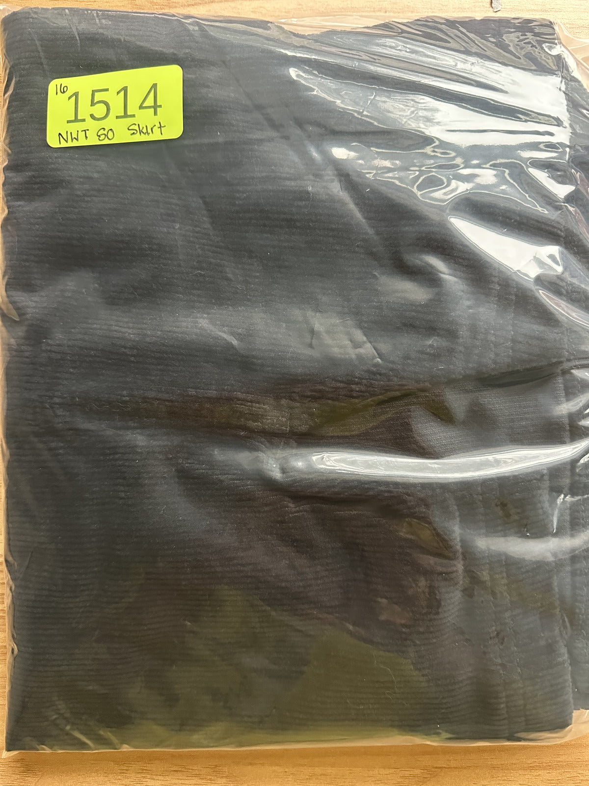 NWT SO Black Corduroy Mini Skirt Whimsigoth Corporate Goth