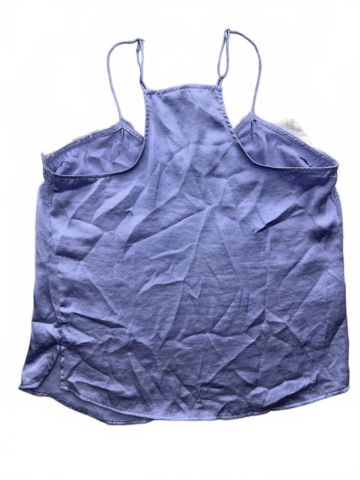 Nine West Lavender Lace Trim Cami Top Vintage Inspired