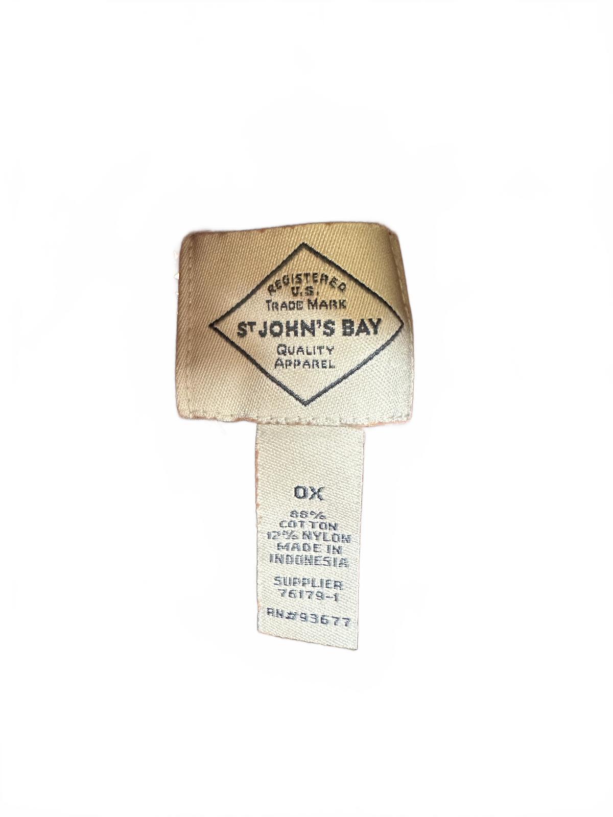 St. John's Bay Brown Cable Knit Turtleneck Sweater