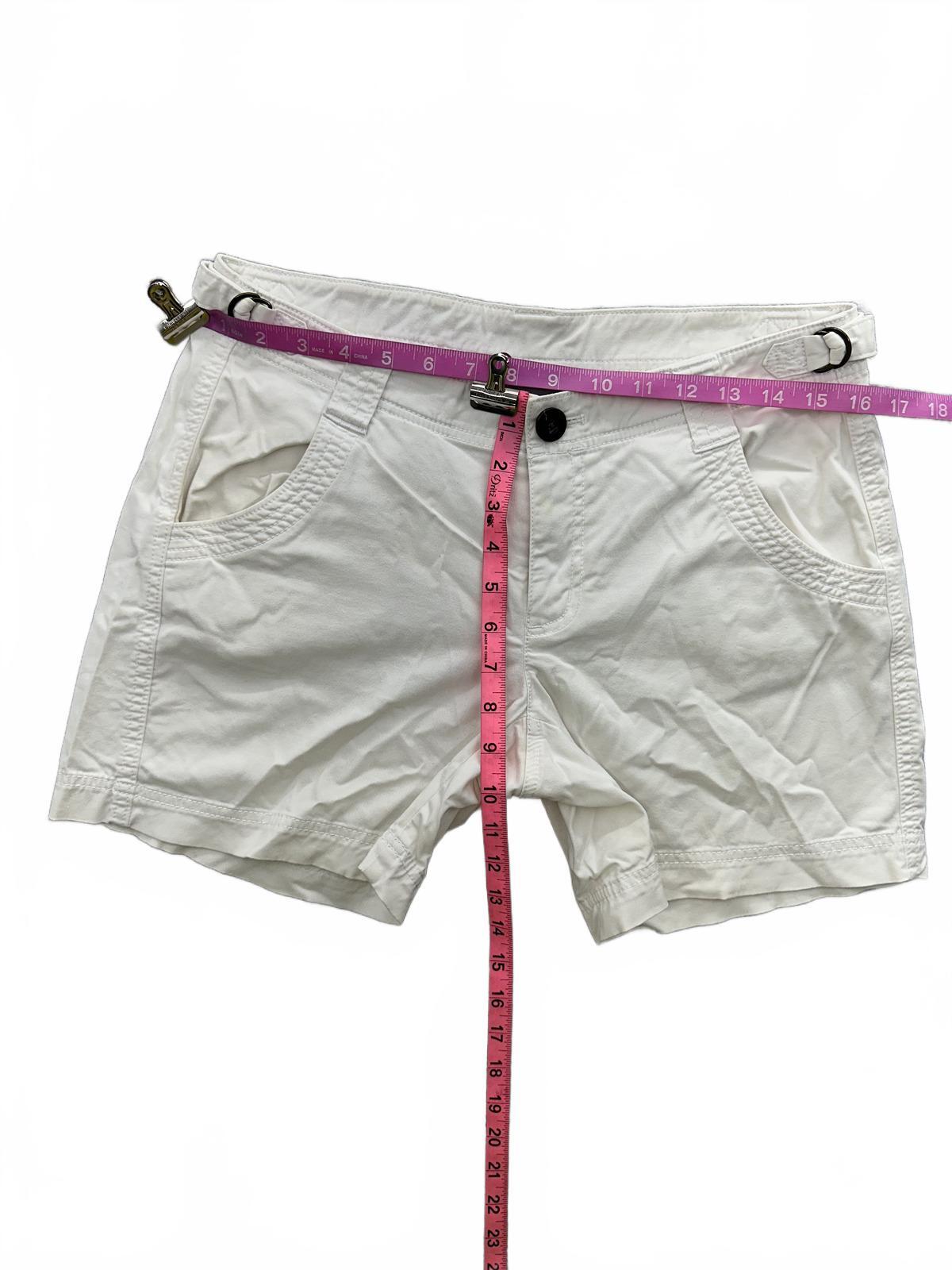 Athleta White Casual Adjustable Waist Shorts