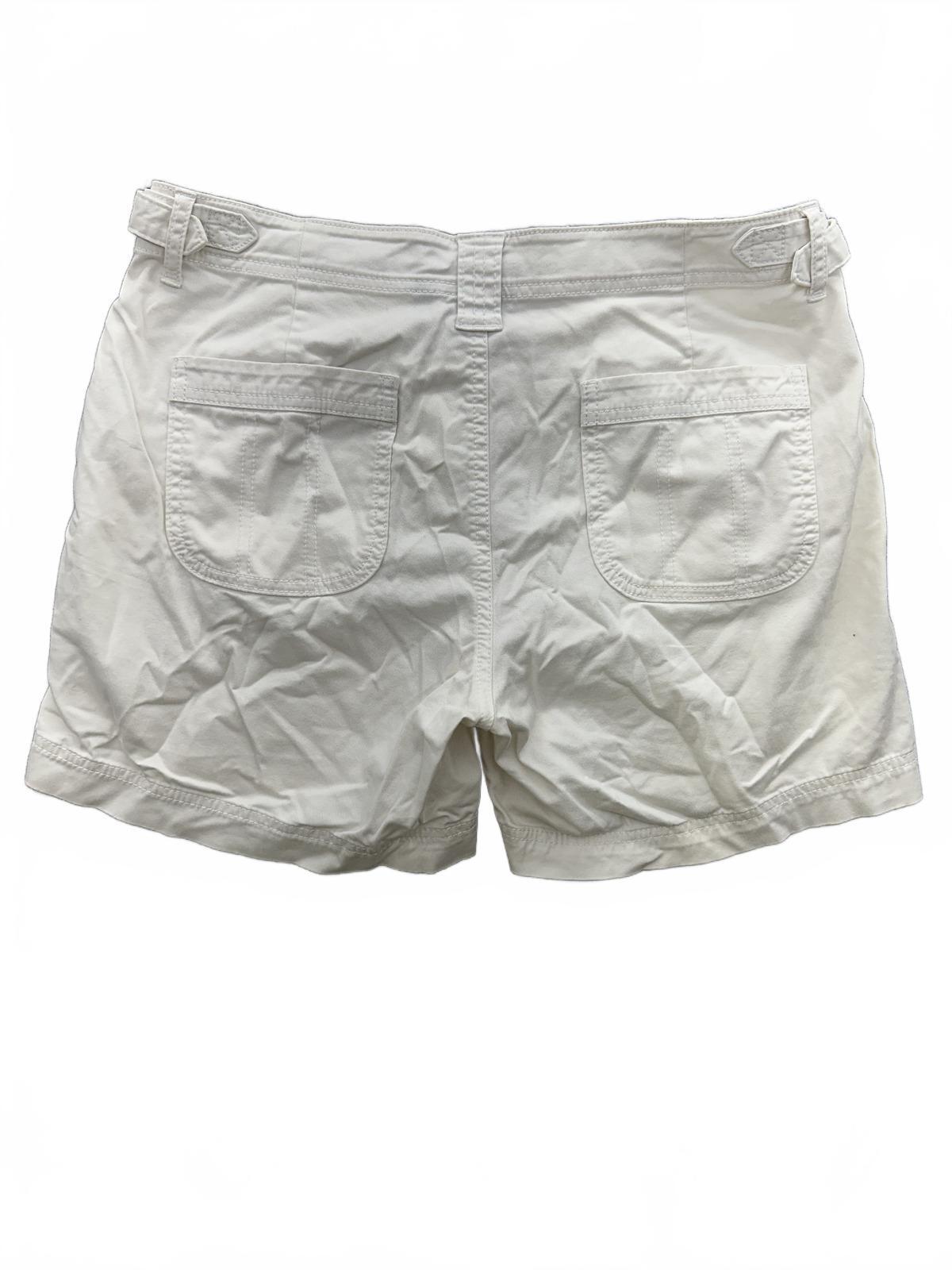 Athleta White Casual Adjustable Waist Shorts