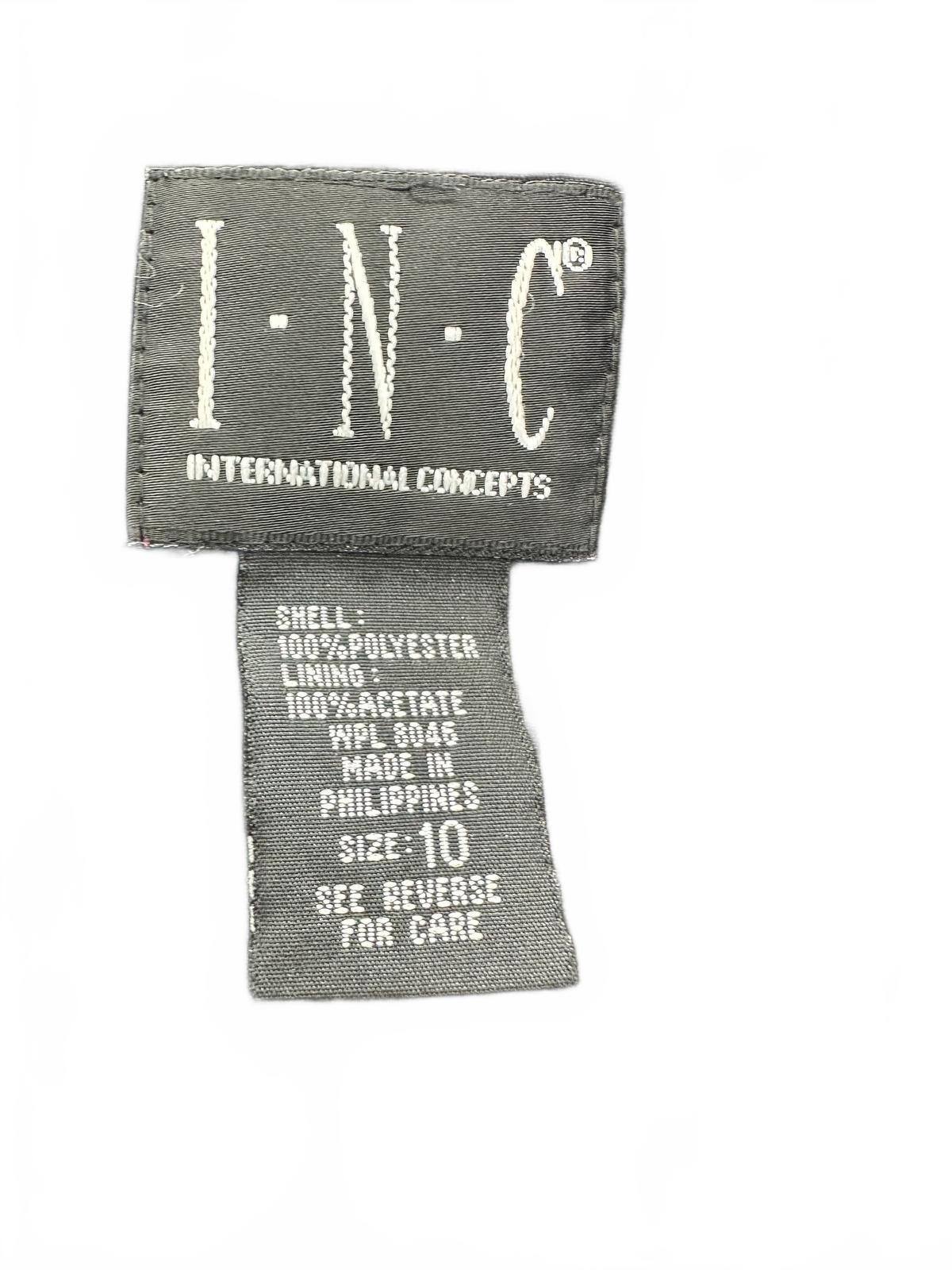 I.N.C International Concepts Classic Black Blazer Tailored Workwear