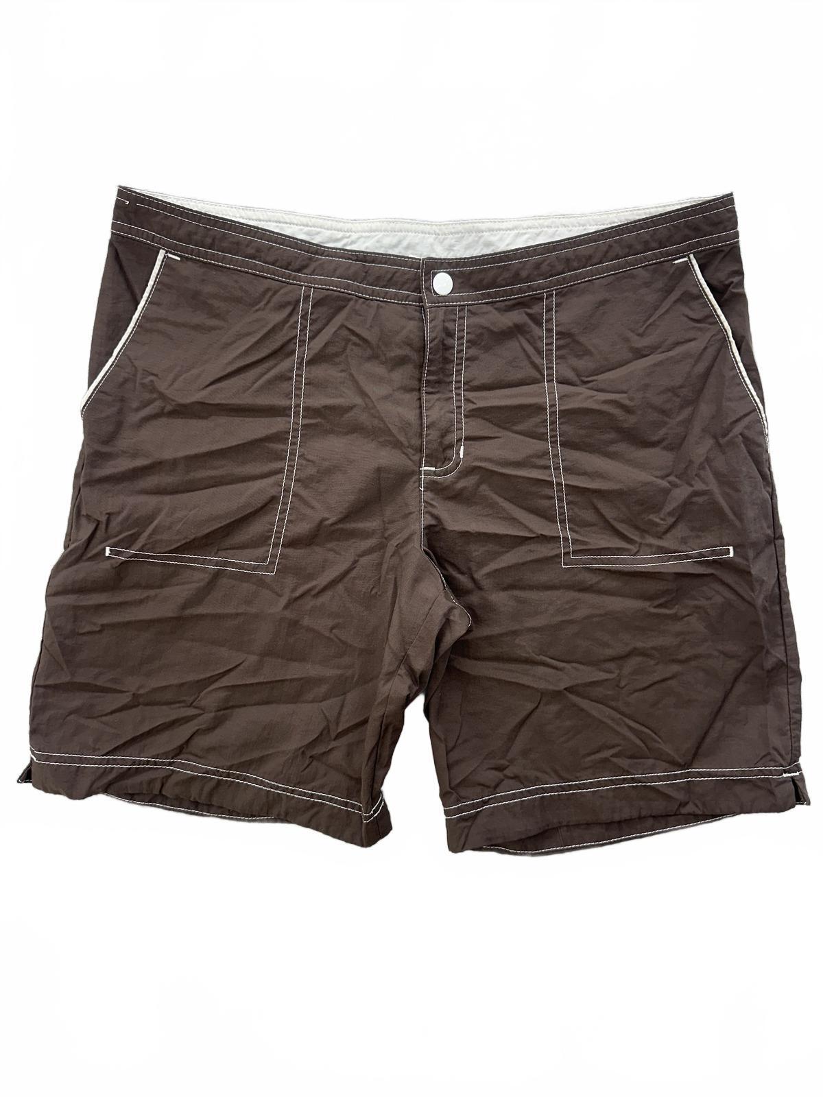 Merona Brown Swim Shorts Vintage Style Board Shorts