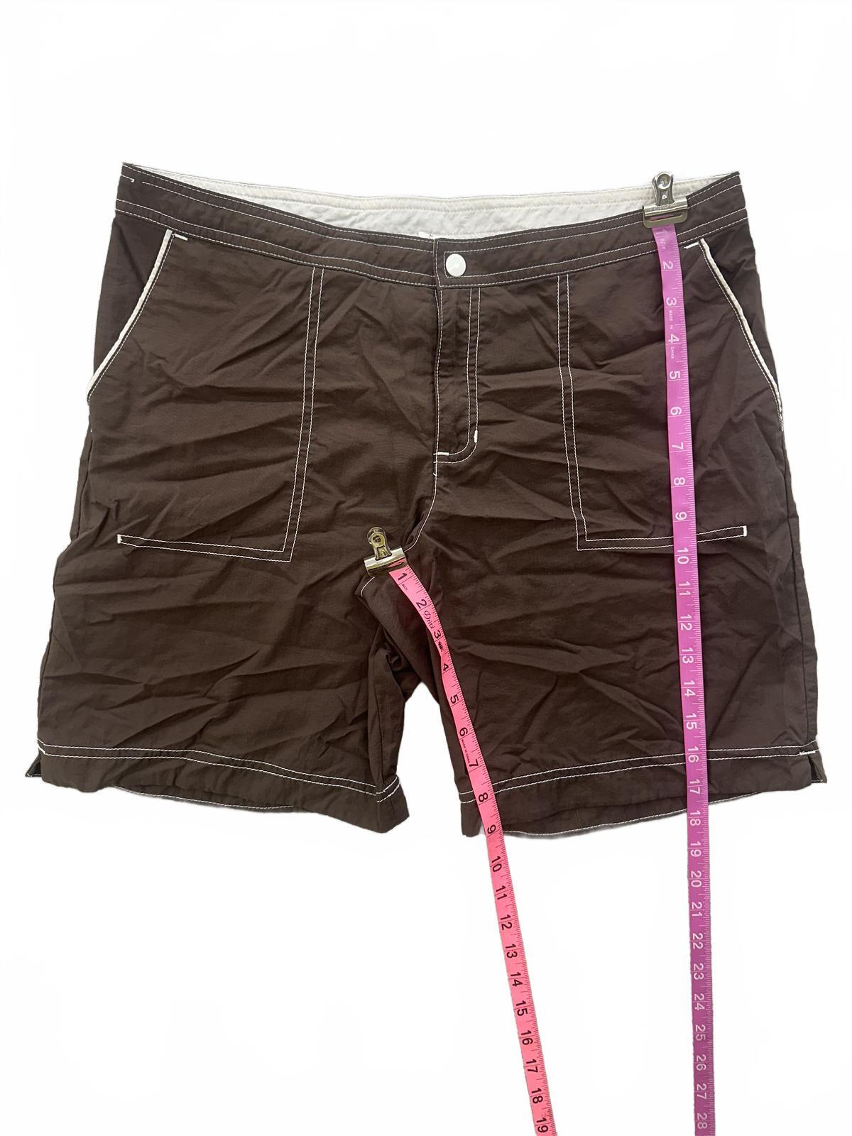 Merona Brown Swim Shorts Vintage Style Board Shorts
