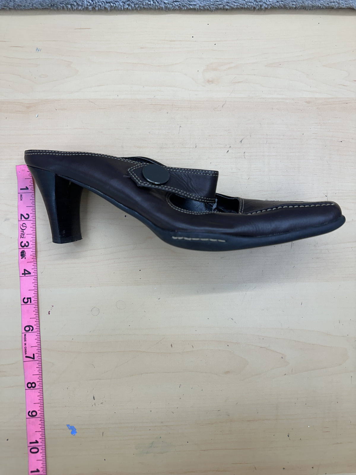 Aerosoles Brown Heeled Mules with Strap