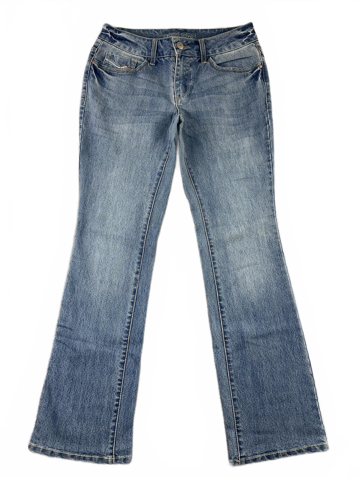 Faded Glory Boot Cut Denim Jeans Y2K Vintage Inspired Flared Leg