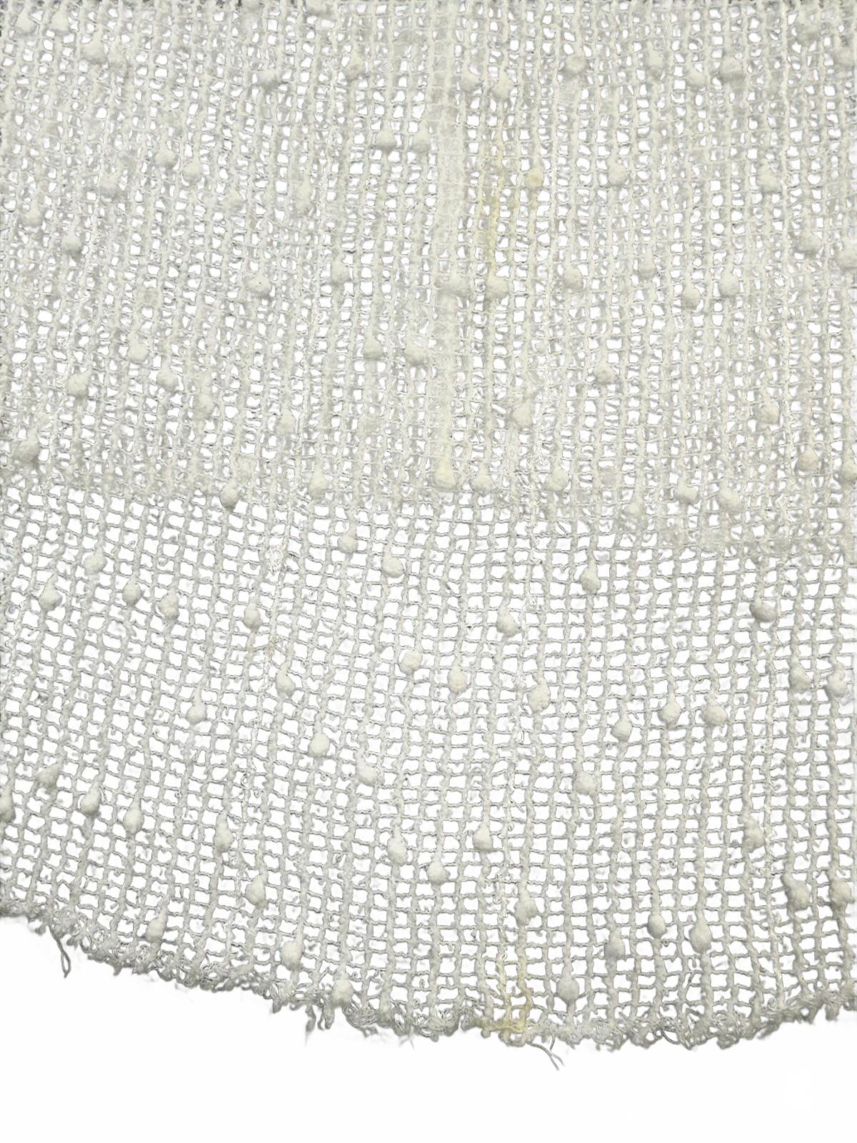 Y2K Fairycore Mesh Tank Top with Silver Sequins Sleeveless White